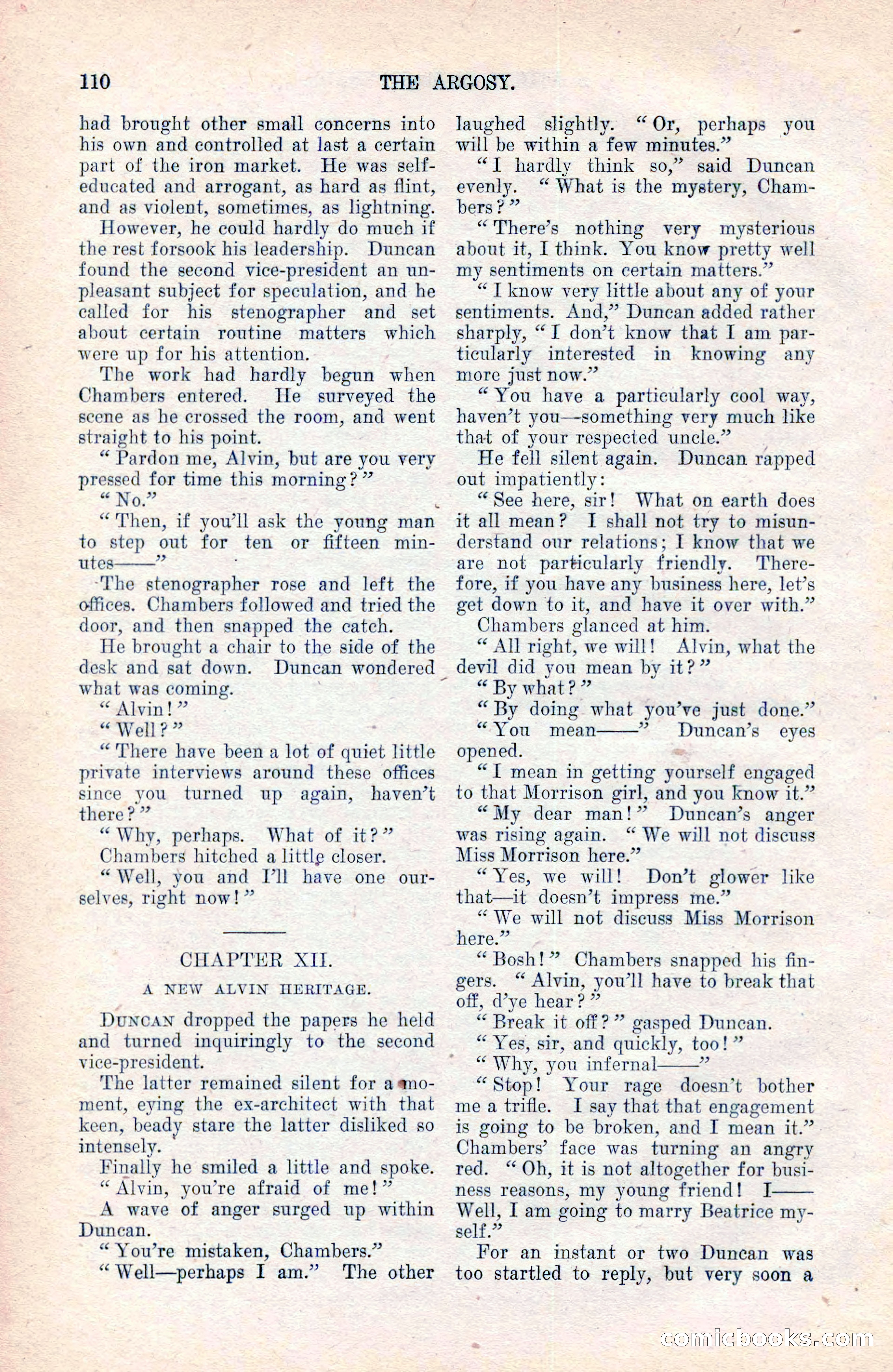 The Argosy, December 1905 — page 132 of 252