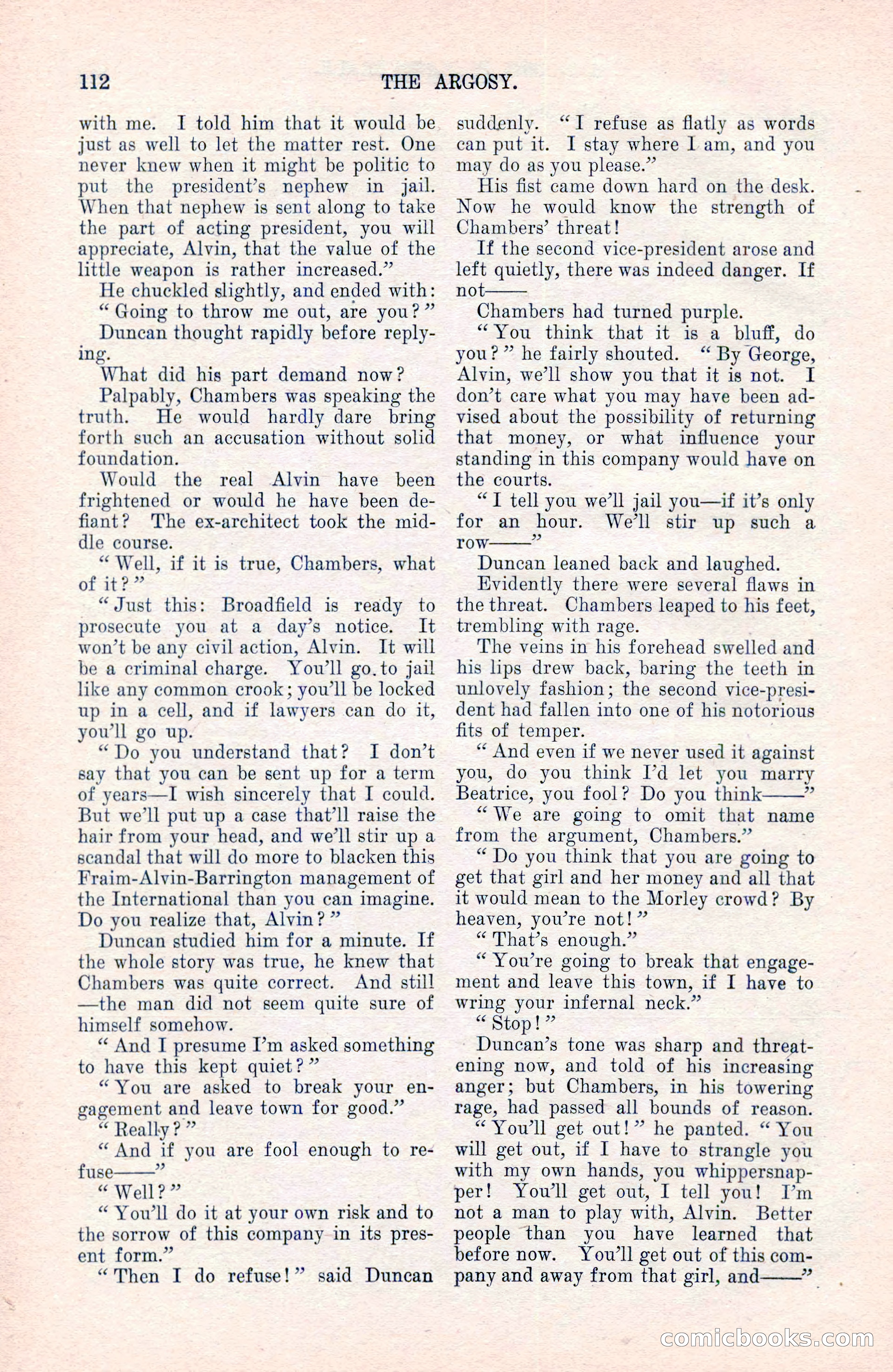 The Argosy, December 1905 — page 134 of 252