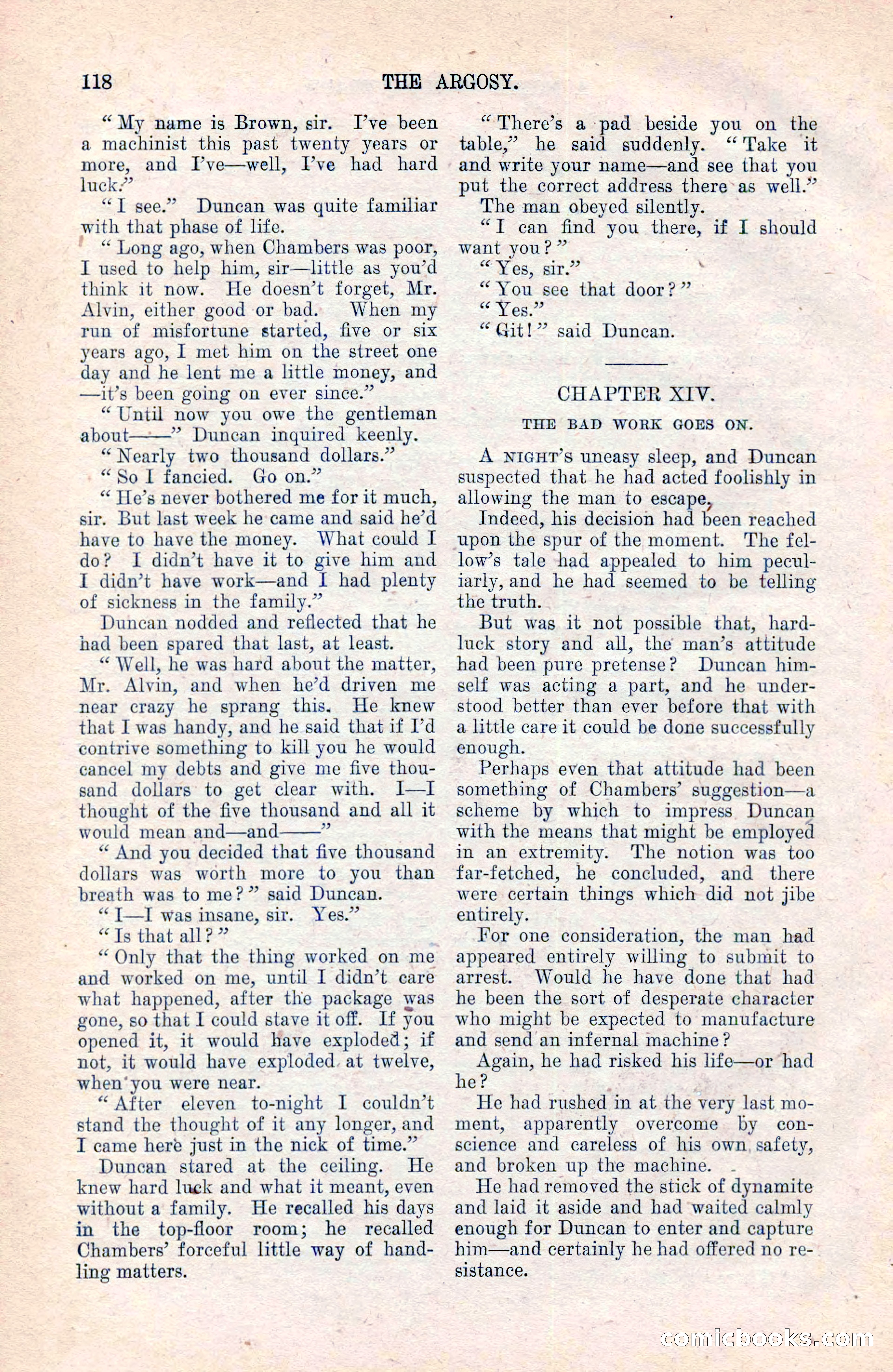 The Argosy, December 1905 — page 140 of 252