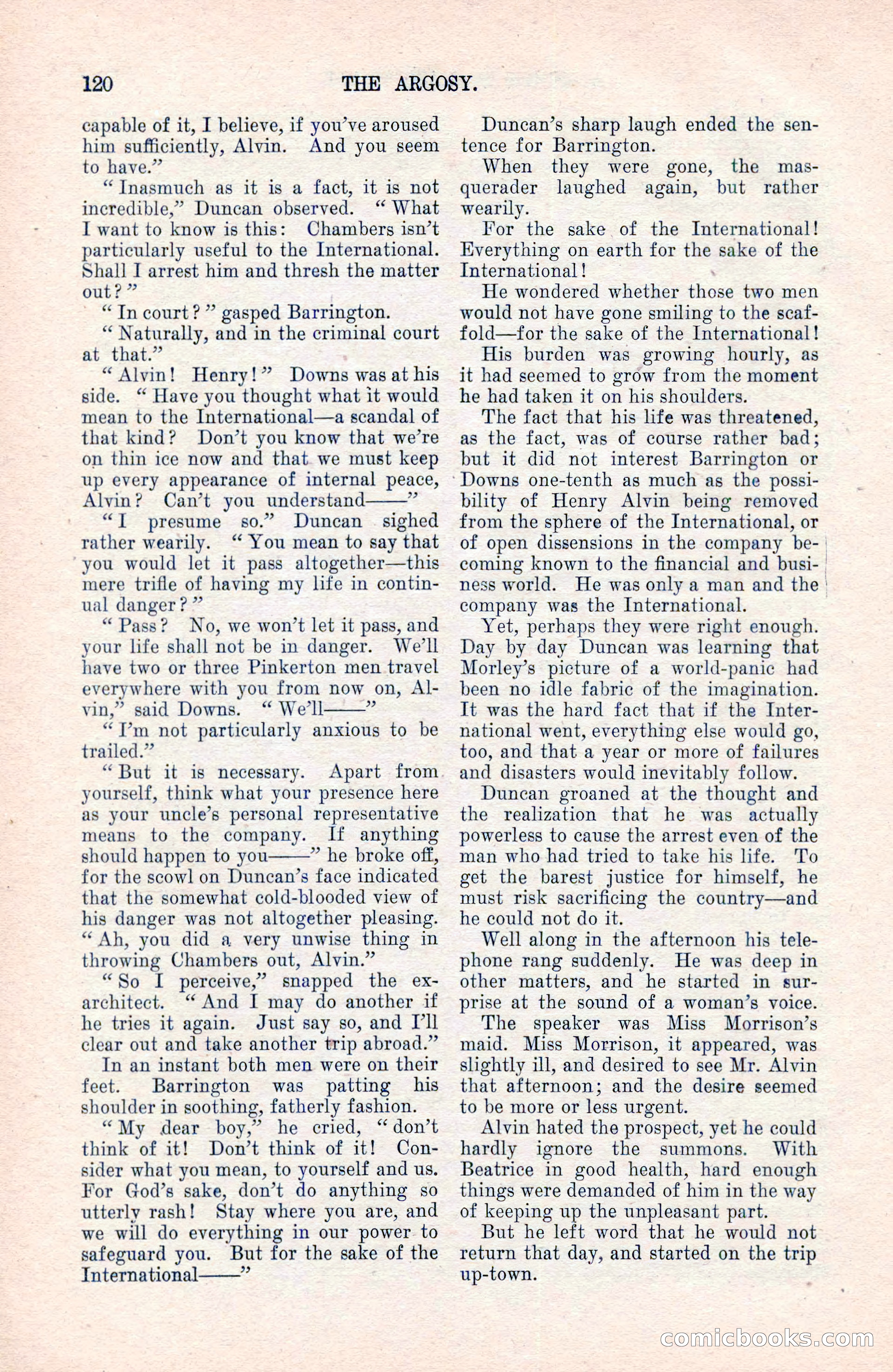 The Argosy, December 1905 — page 142 of 252