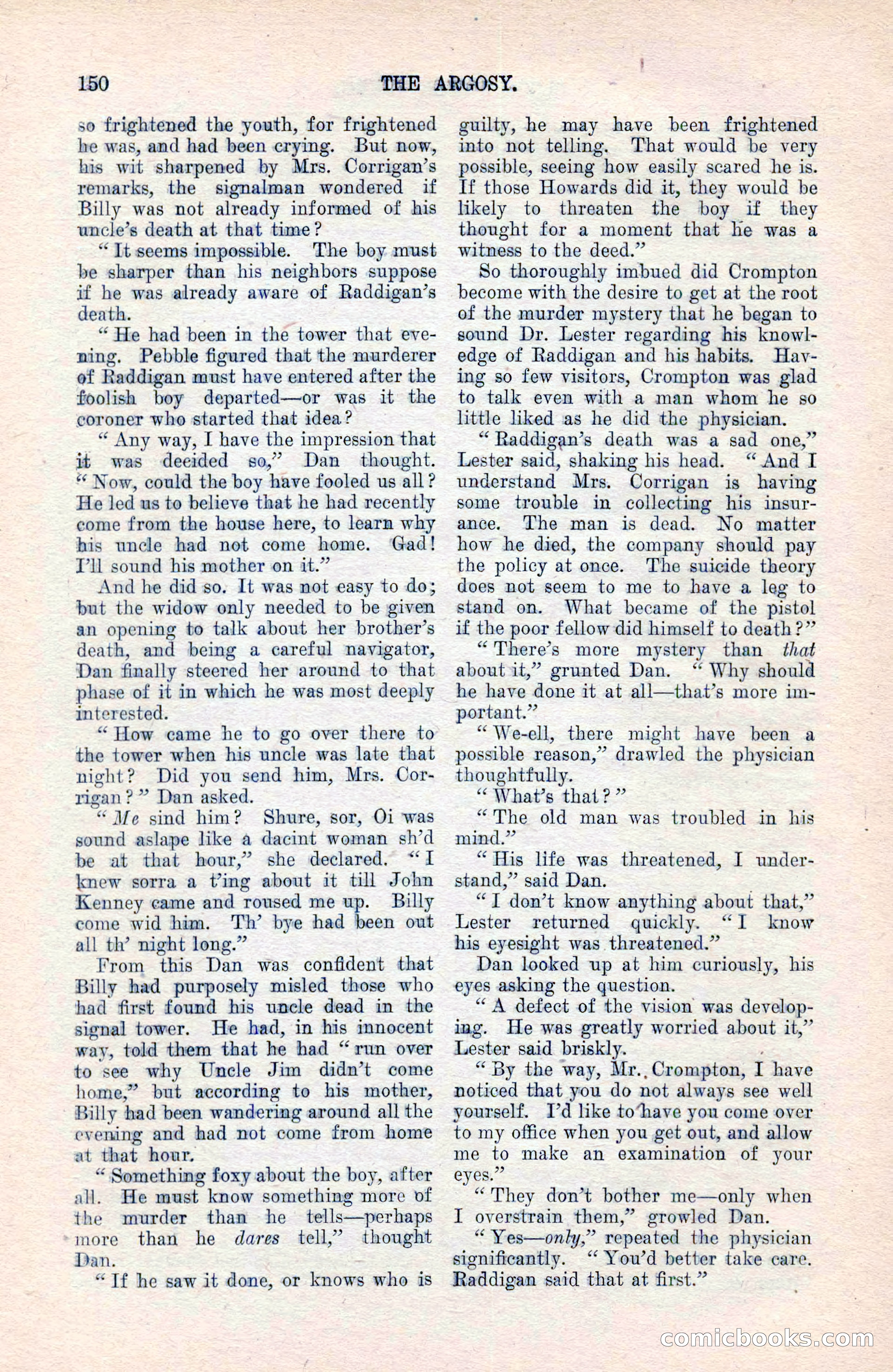 The Argosy, December 1905 — page 172 of 252