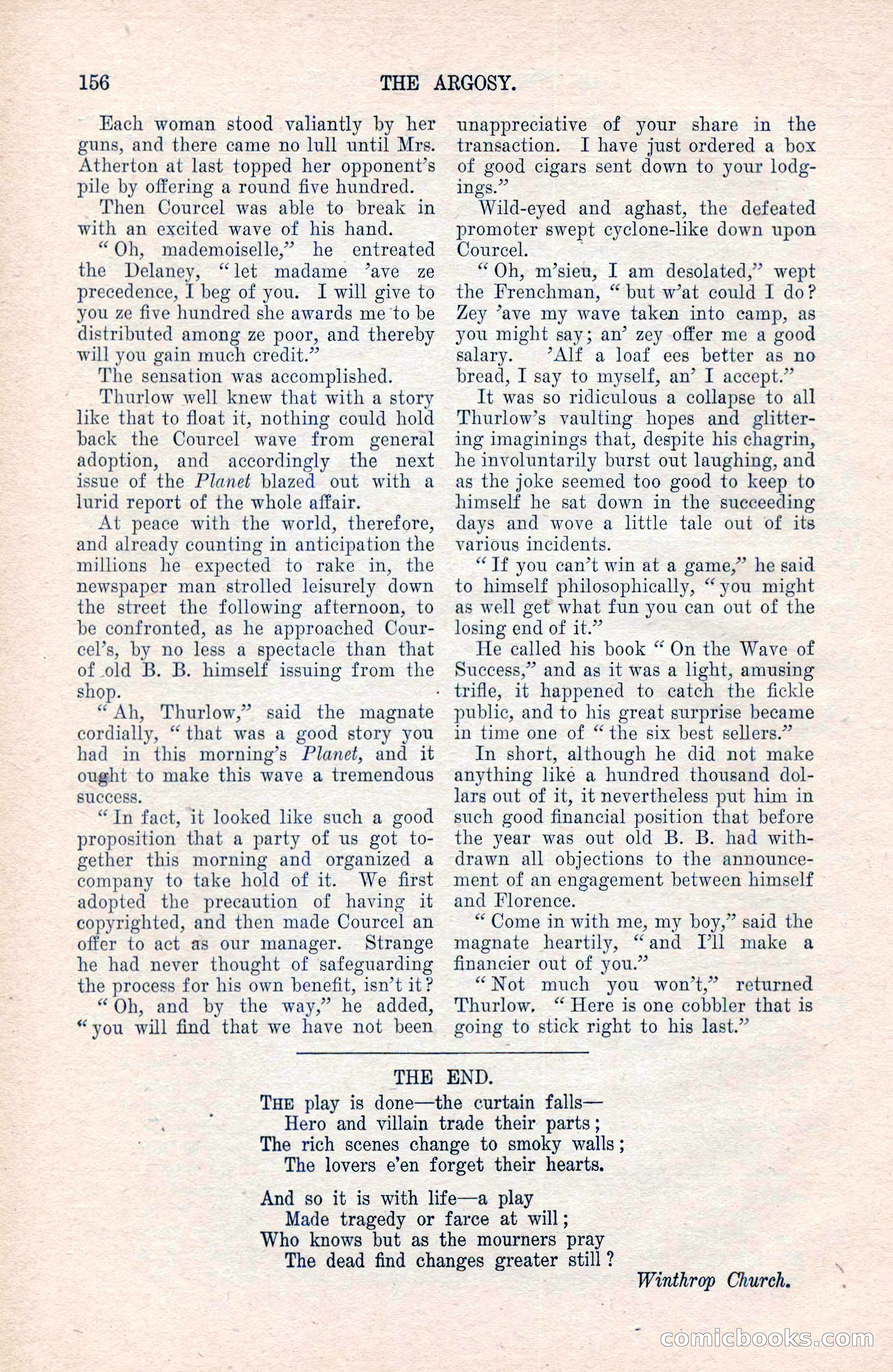 The Argosy, December 1905 — page 178 of 252