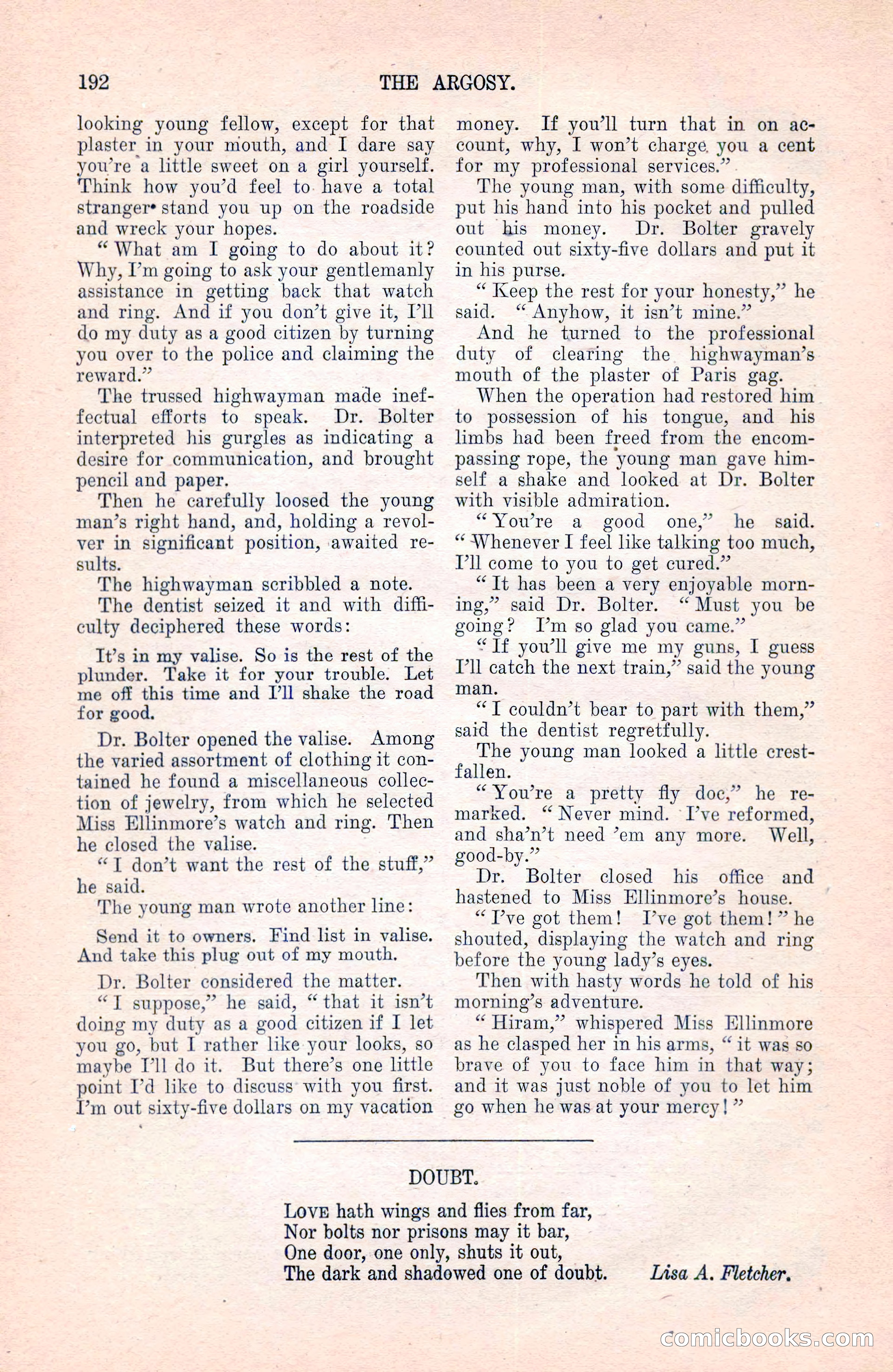 The Argosy, December 1905 — page 214 of 252