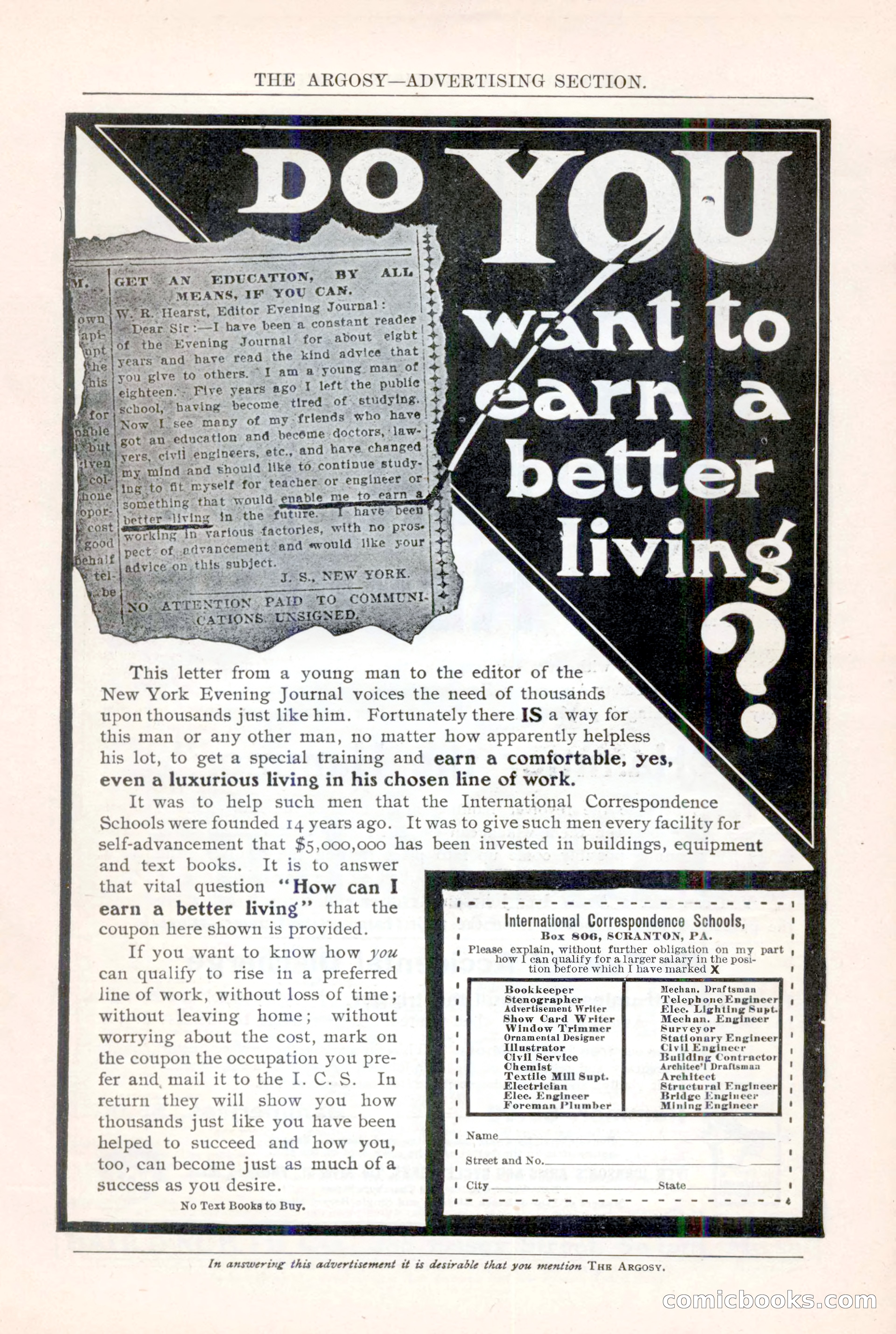 The Argosy, December 1905 — page 223 of 252