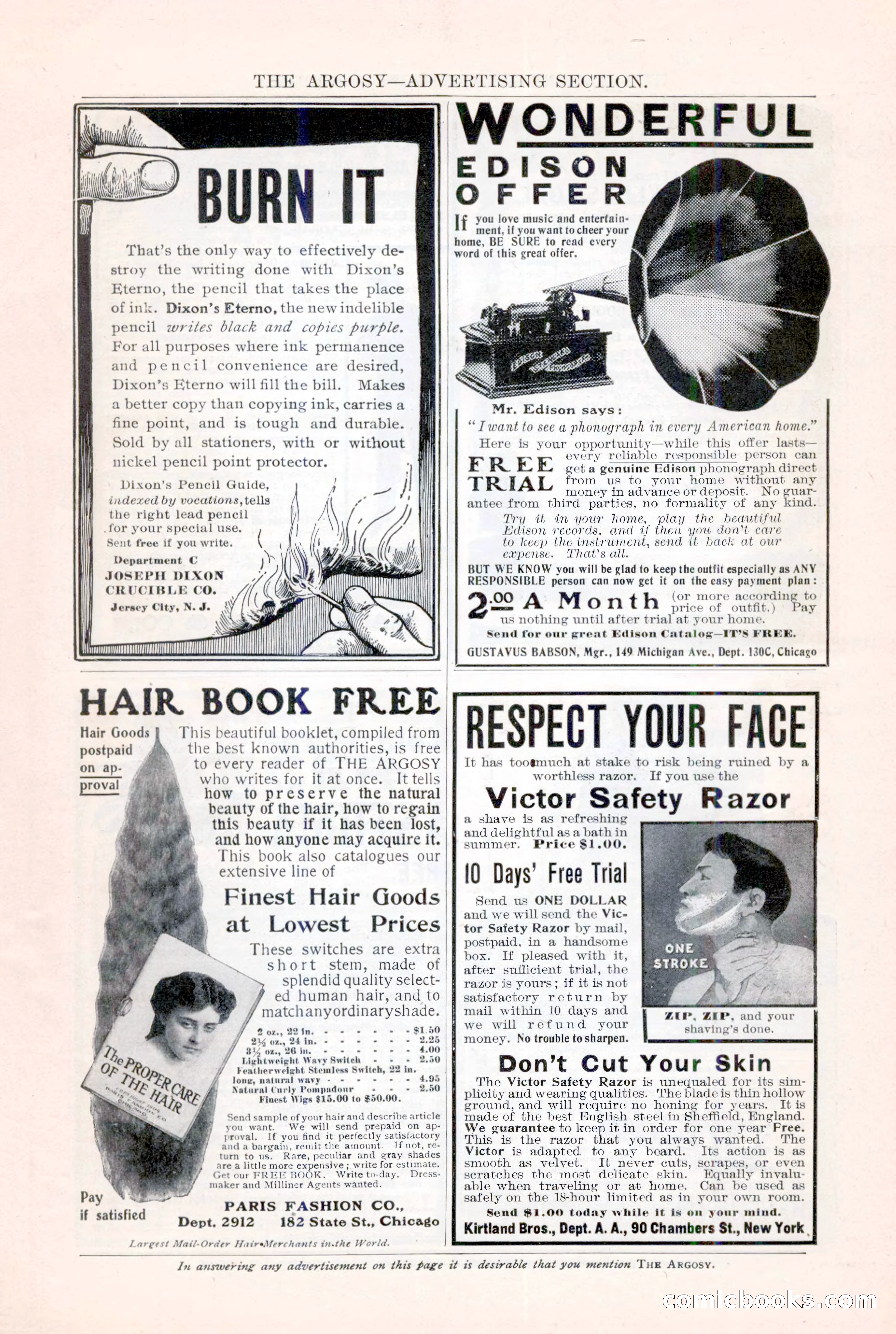 The Argosy, December 1905 — page 231 of 252