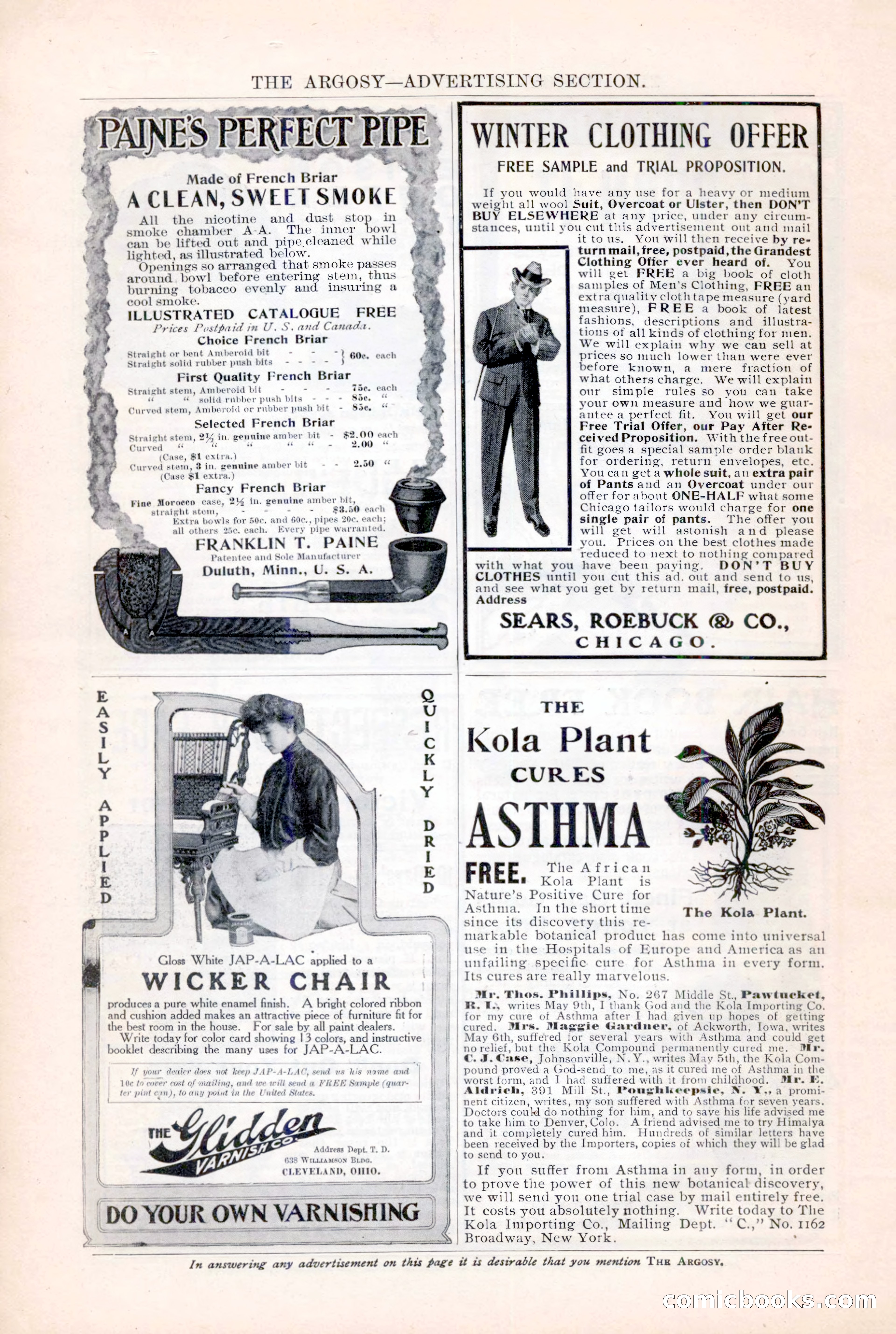 The Argosy, December 1905 — page 232 of 252