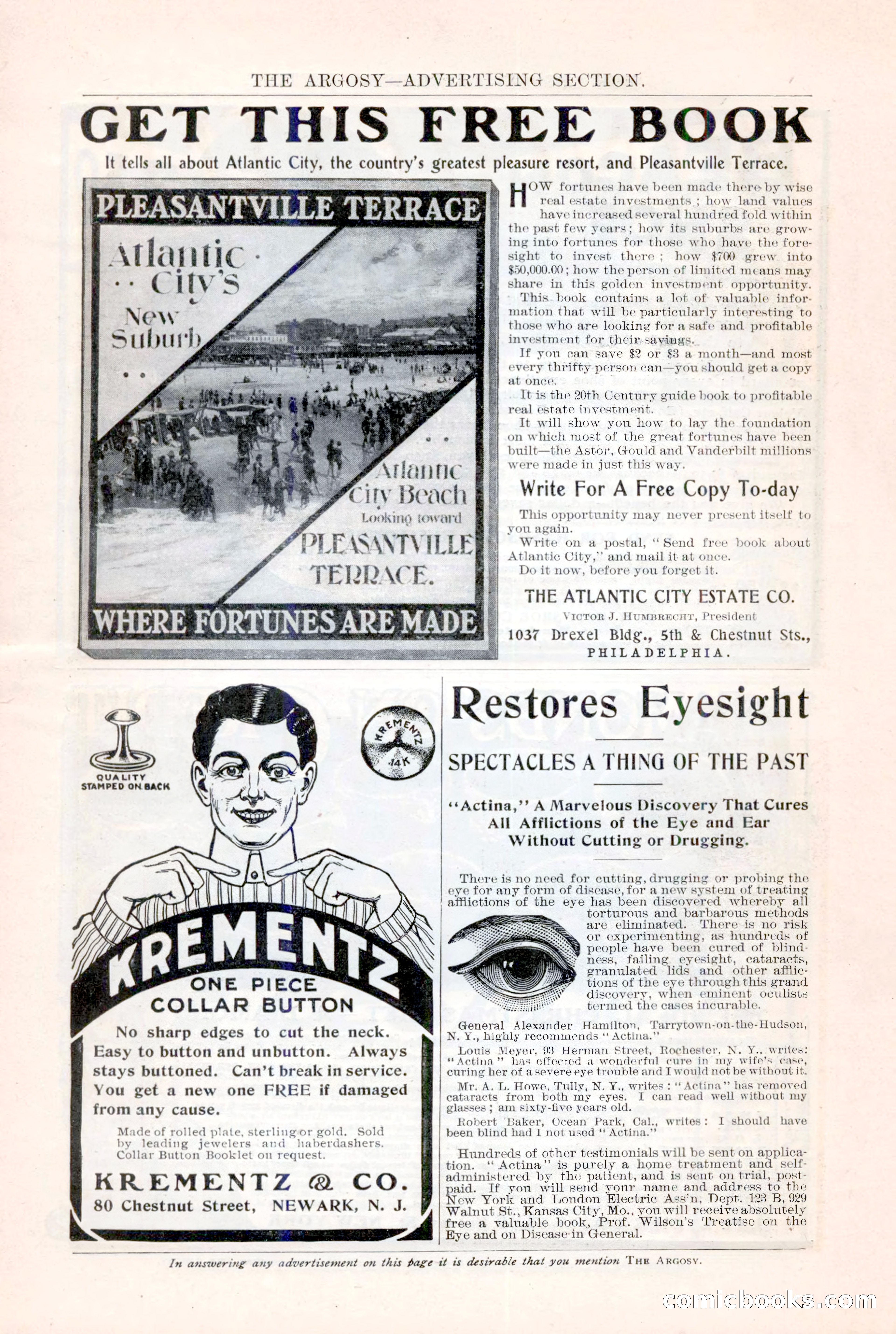 The Argosy, December 1905 — page 244 of 252