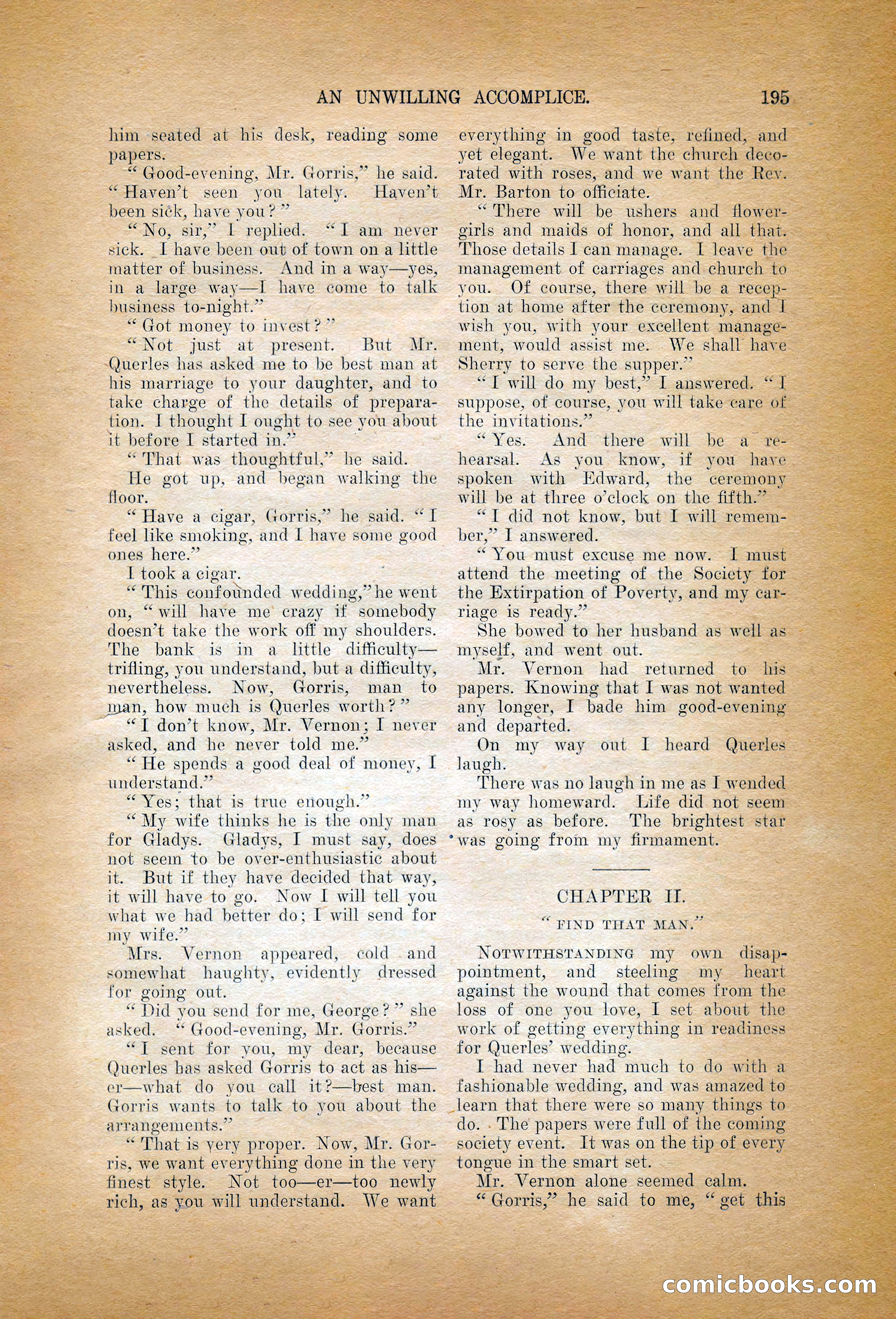 The Argosy, January 1906 — page 13 of 230
