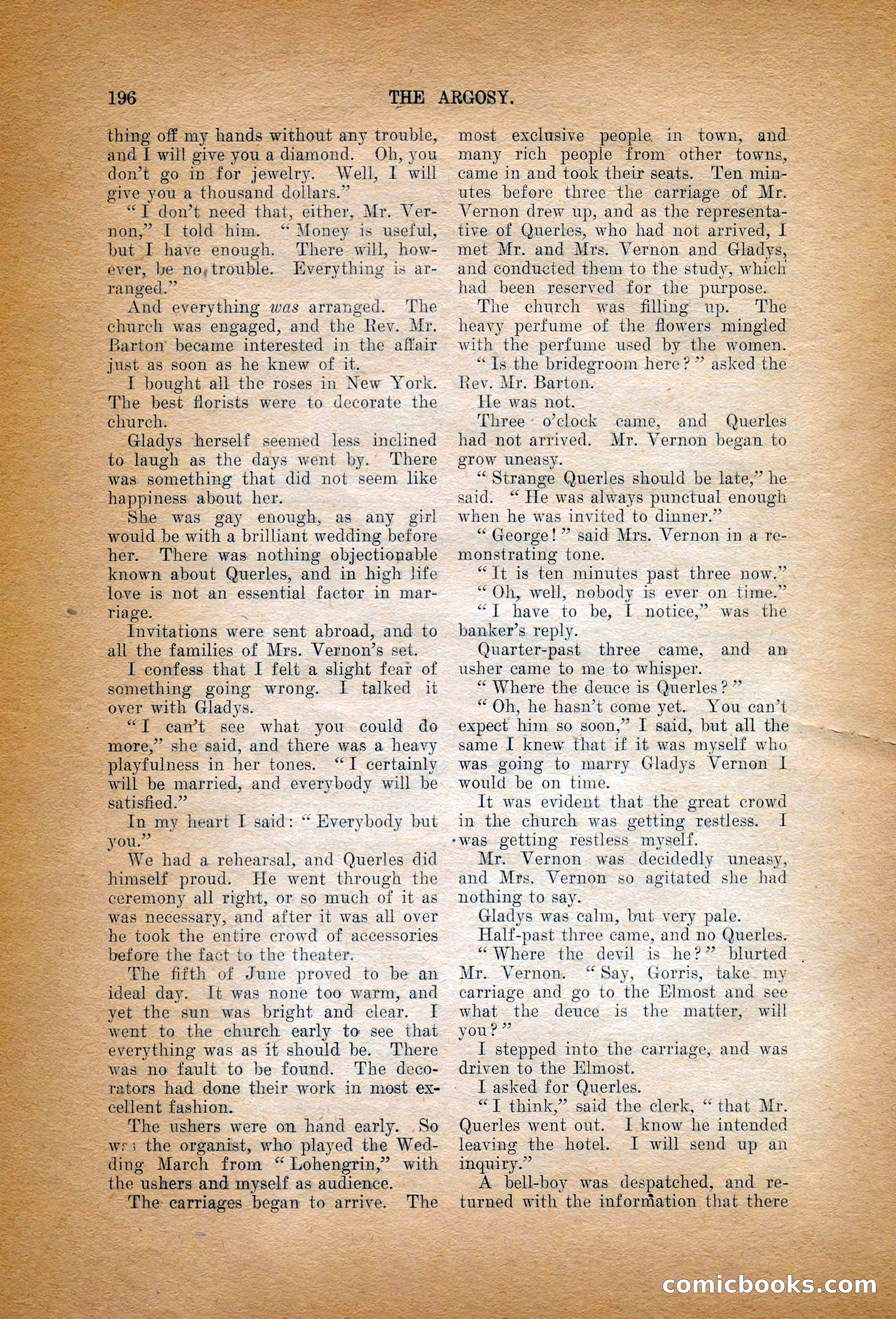 The Argosy, January 1906 — page 14 of 230
