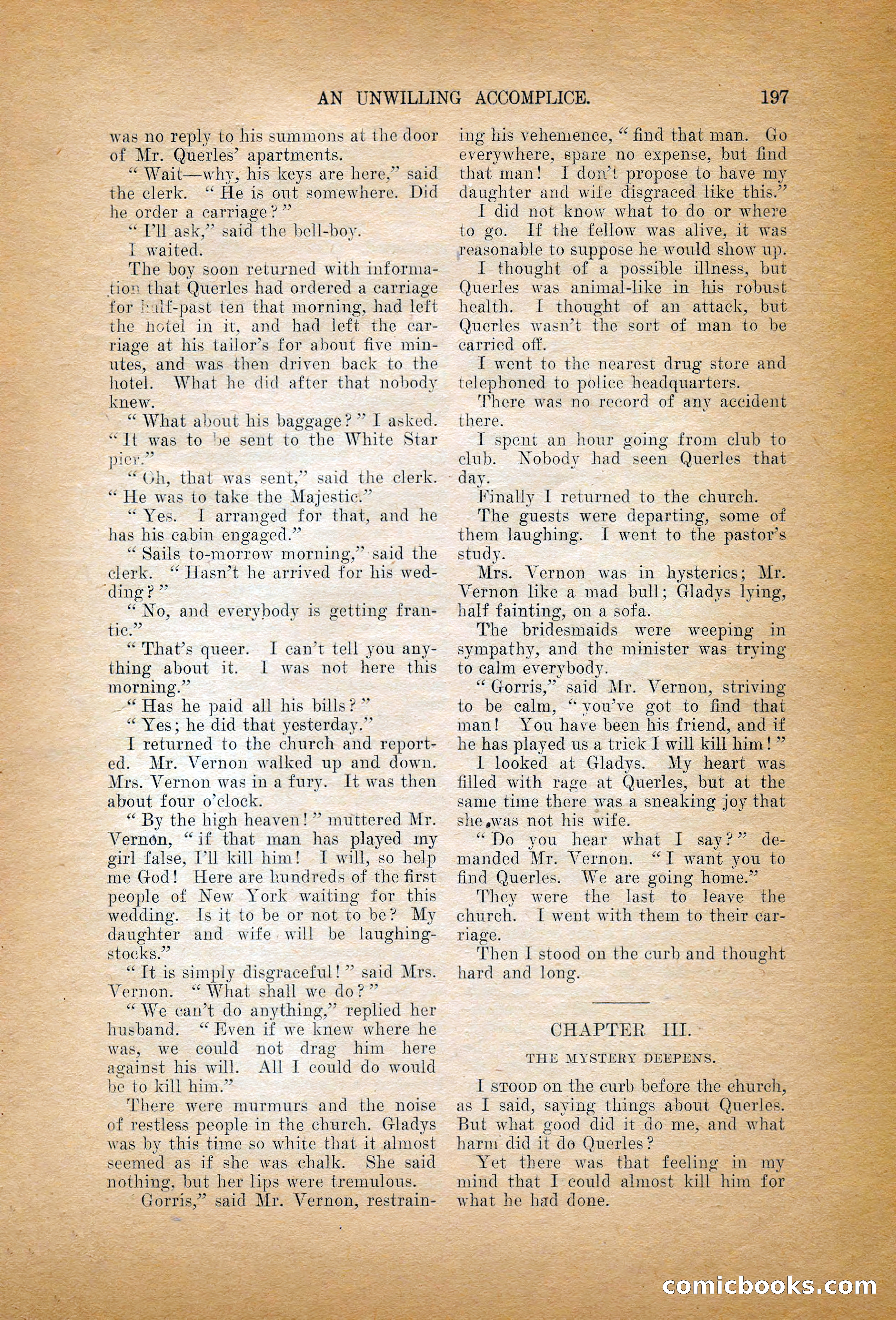 The Argosy, January 1906 — page 15 of 230