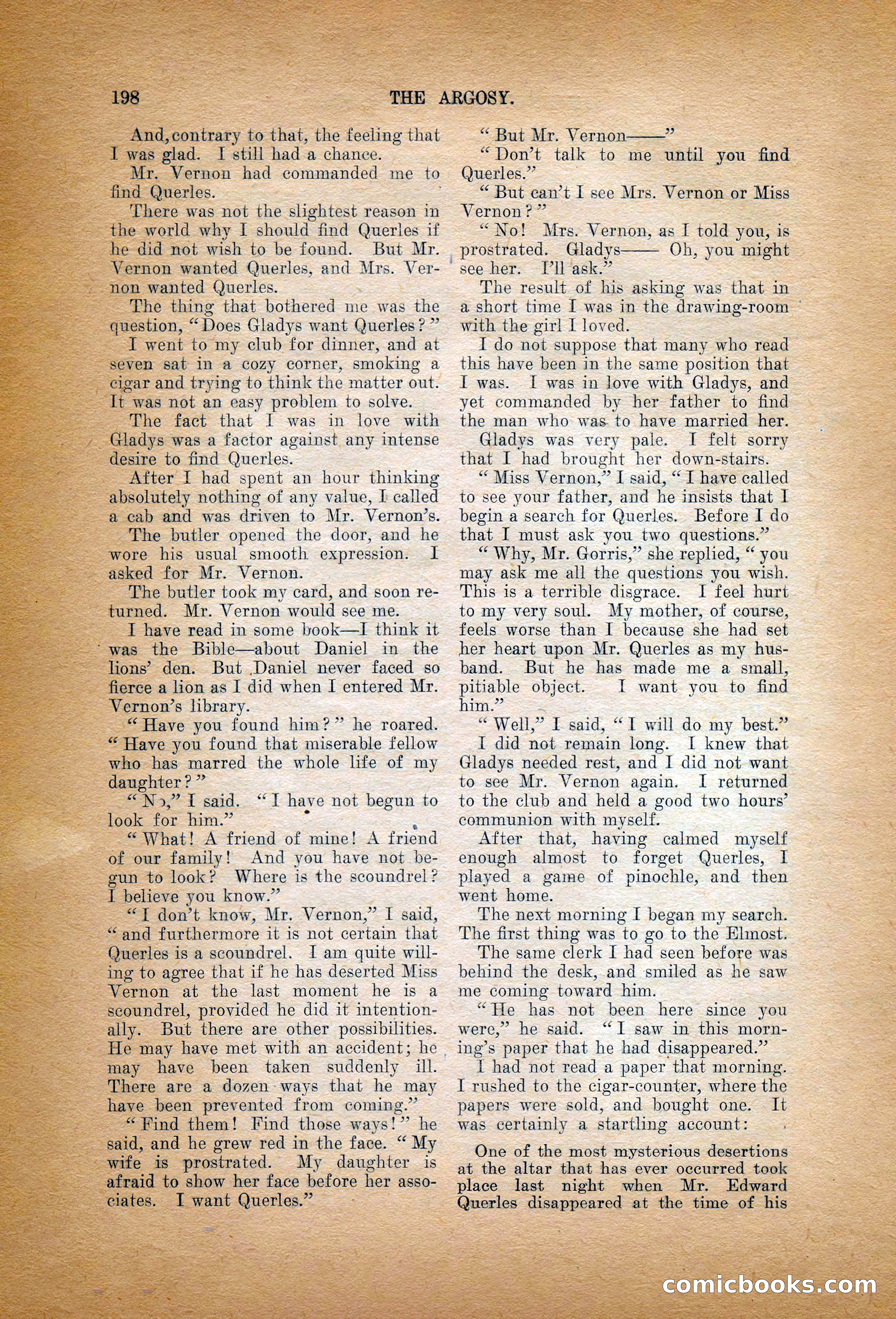The Argosy, January 1906 — page 16 of 230