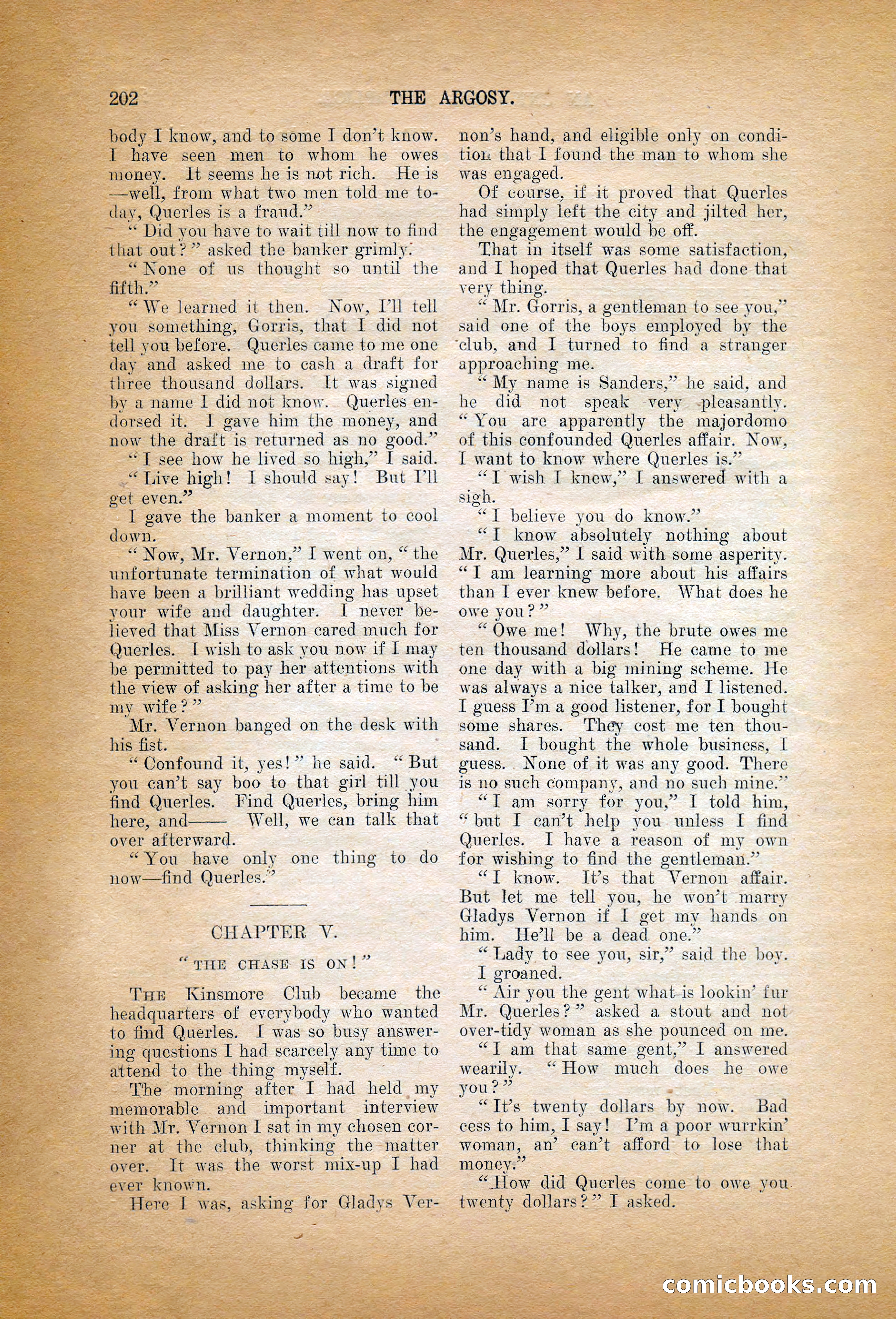 The Argosy, January 1906 — page 20 of 230