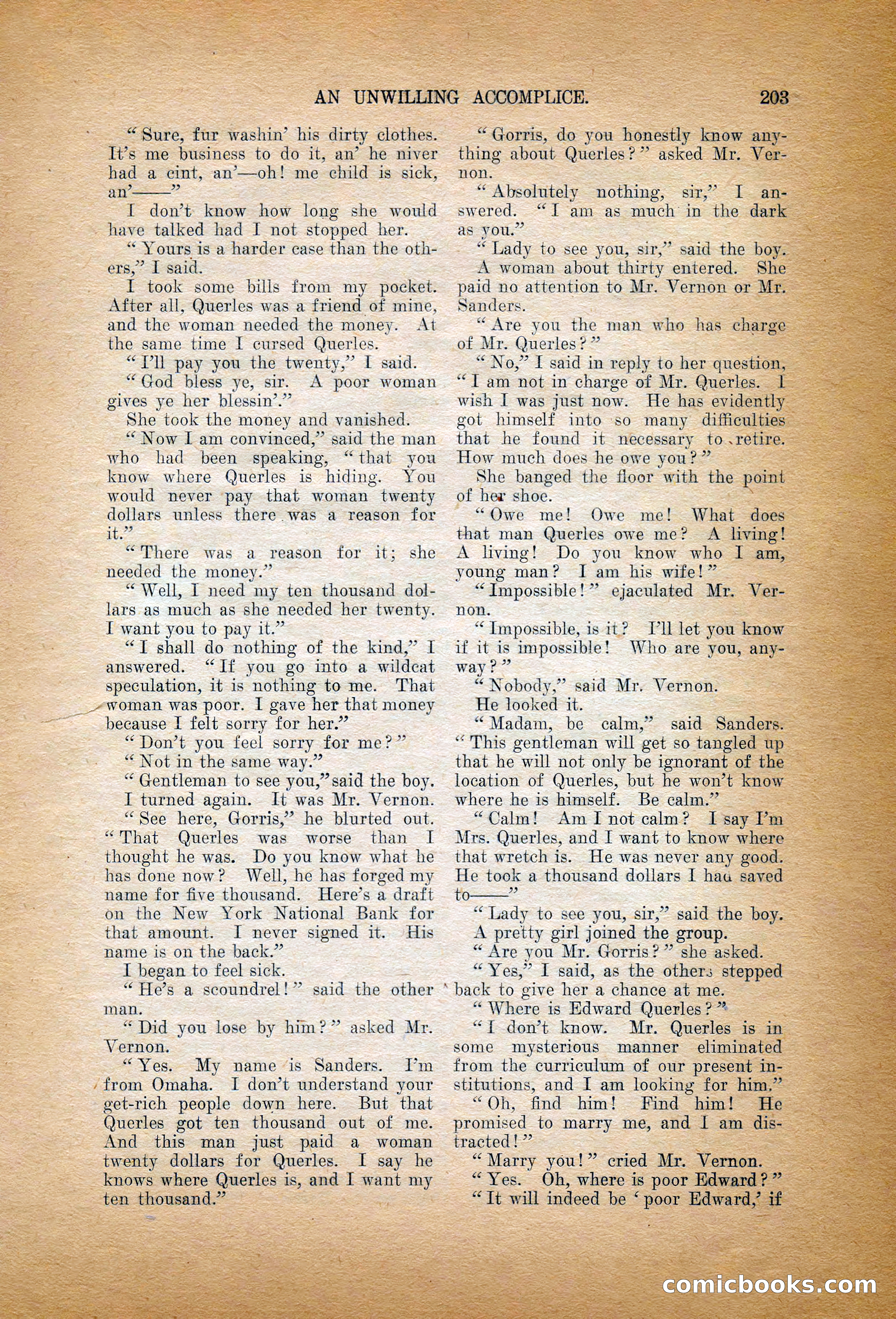 The Argosy, January 1906 — page 21 of 230