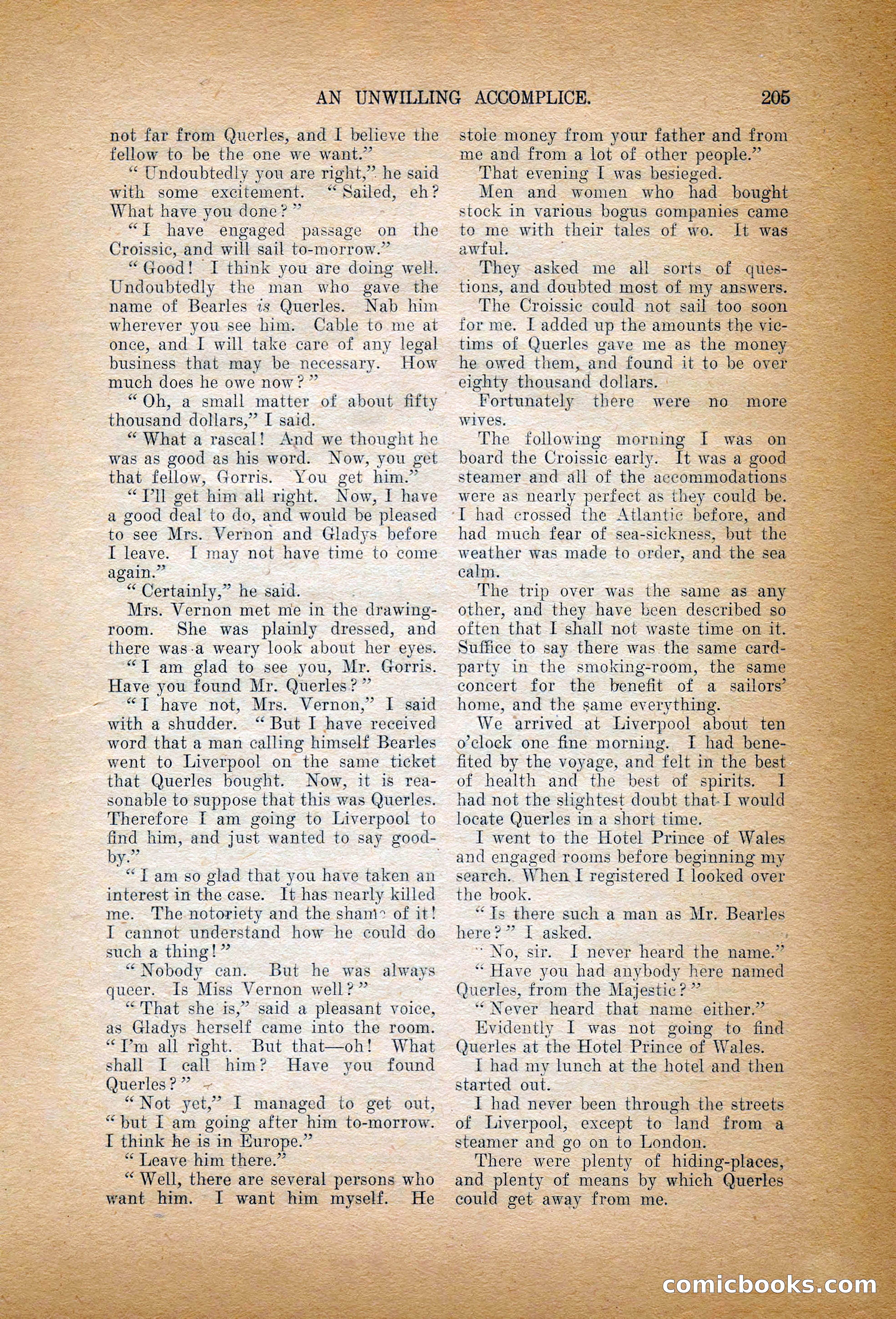 The Argosy, January 1906 — page 23 of 230
