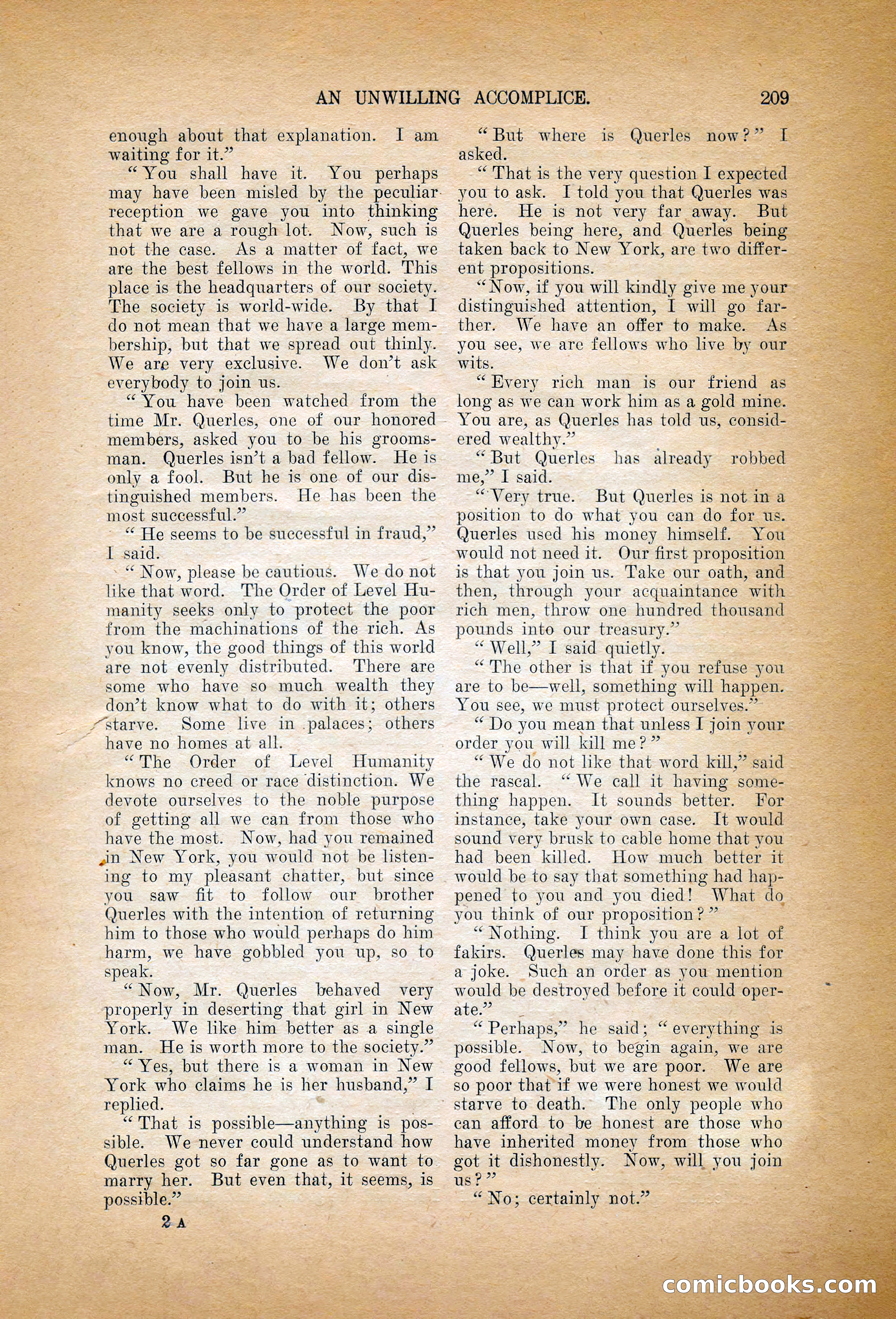 The Argosy, January 1906 — page 27 of 230