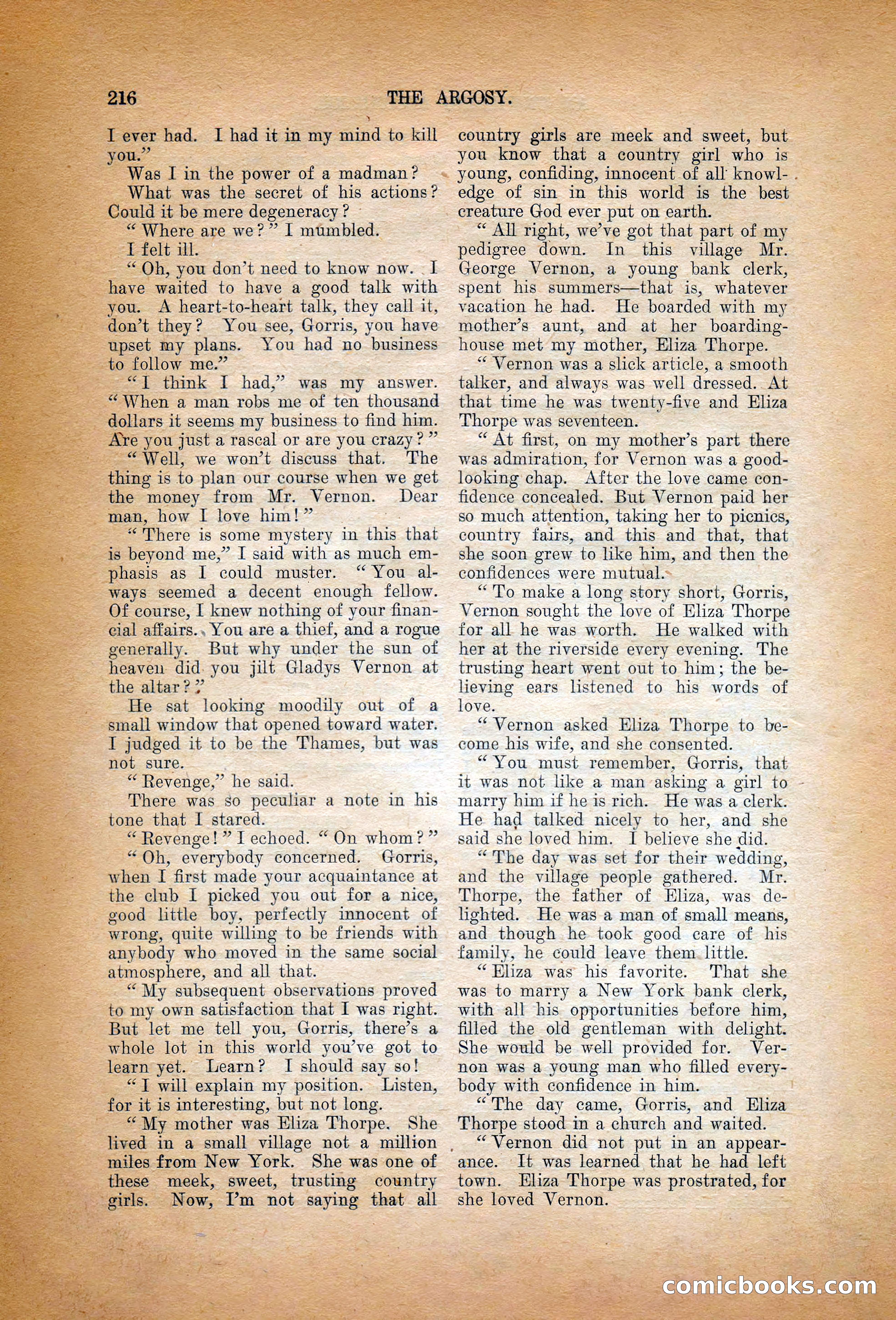 The Argosy, January 1906 — page 34 of 230