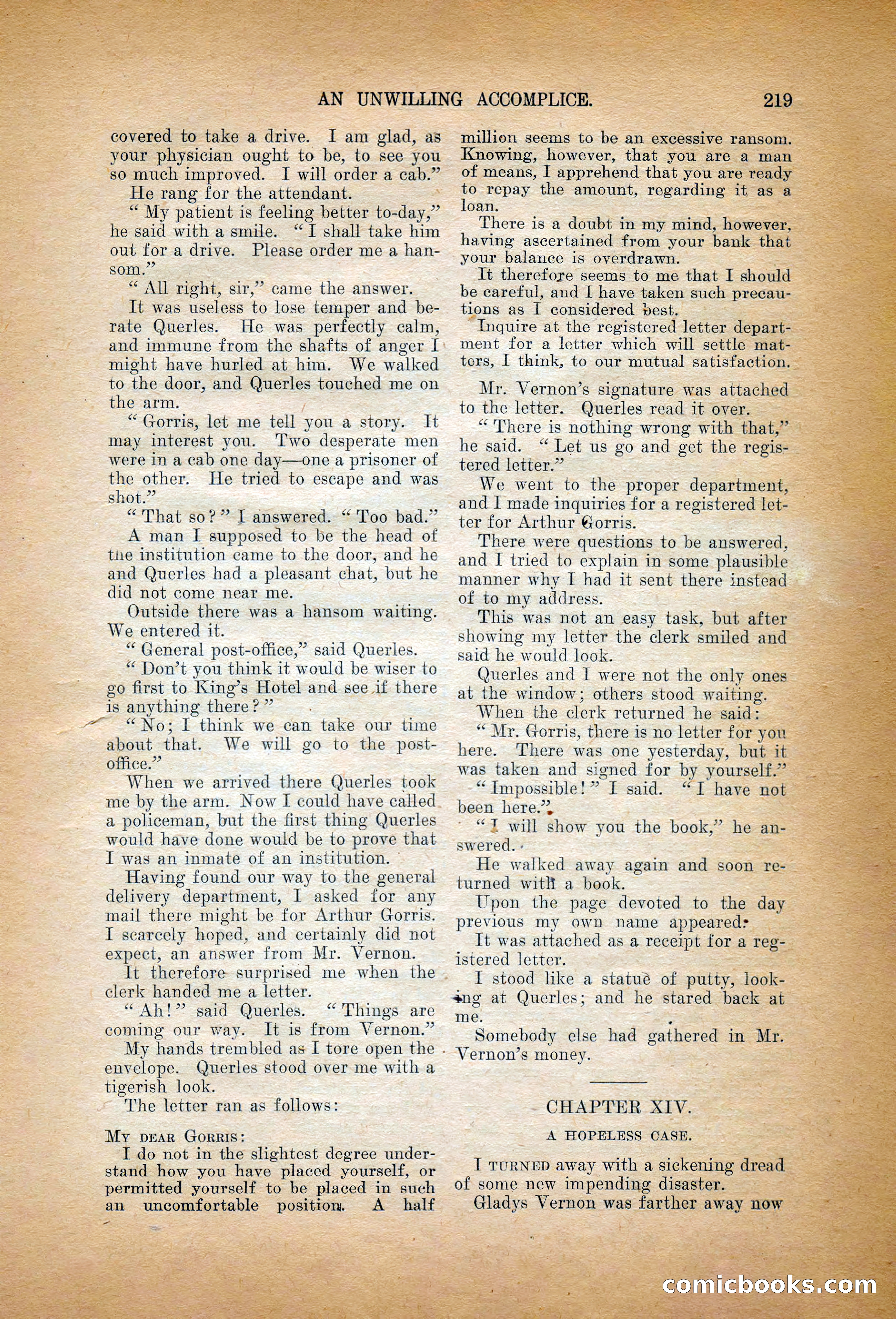 The Argosy, January 1906 — page 37 of 230