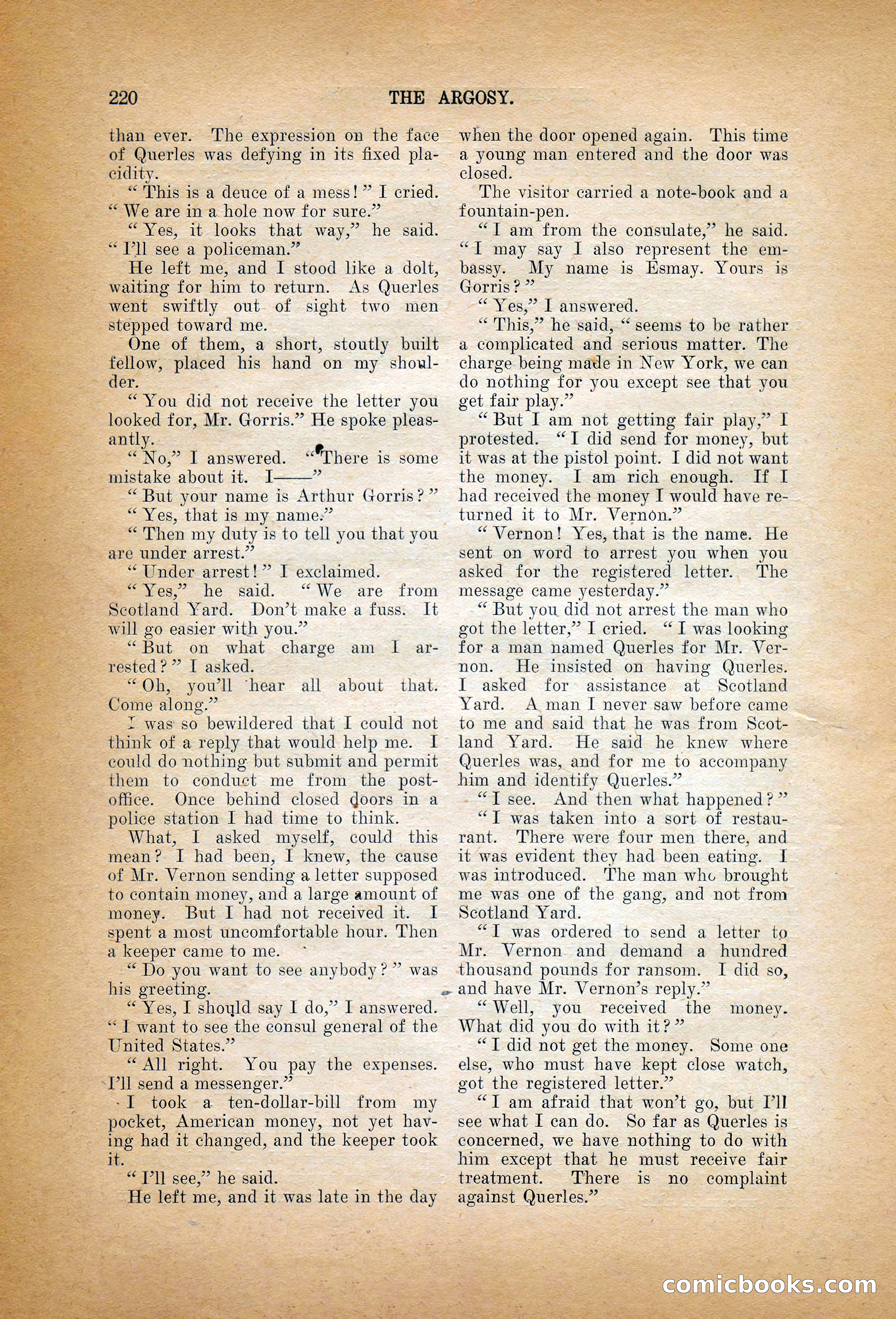 The Argosy, January 1906 — page 38 of 230