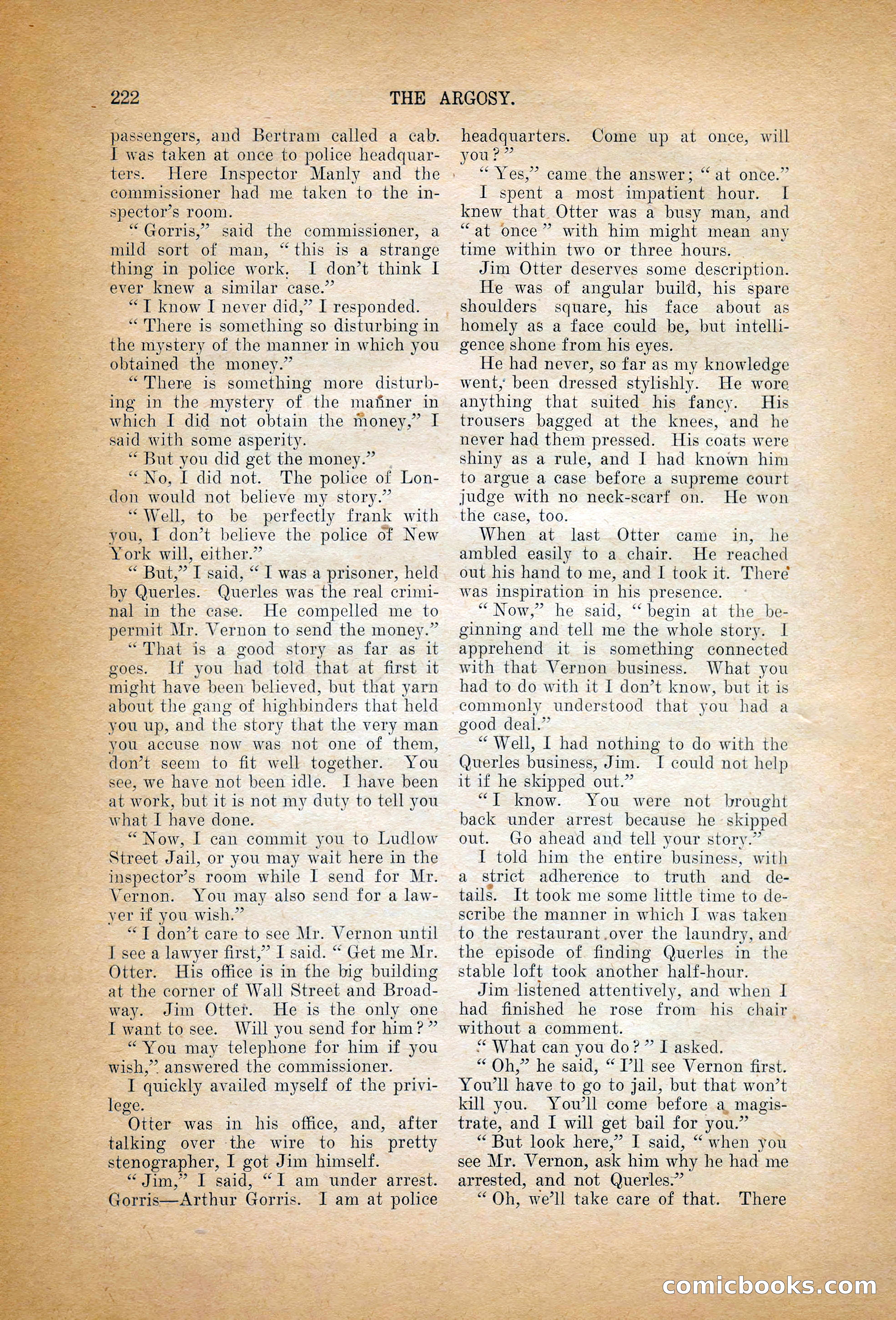 The Argosy, January 1906 — page 40 of 230