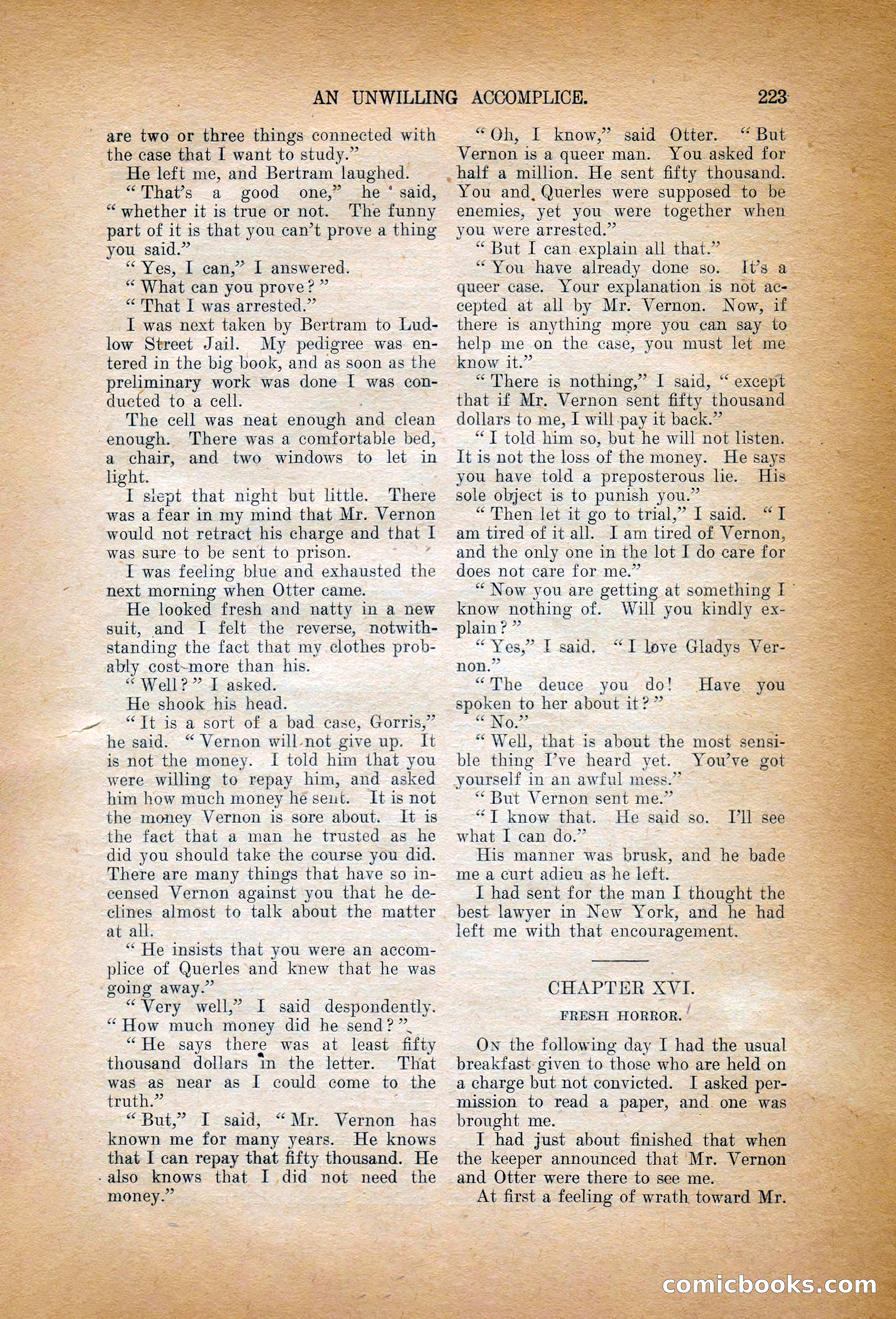 The Argosy, January 1906 — page 41 of 230