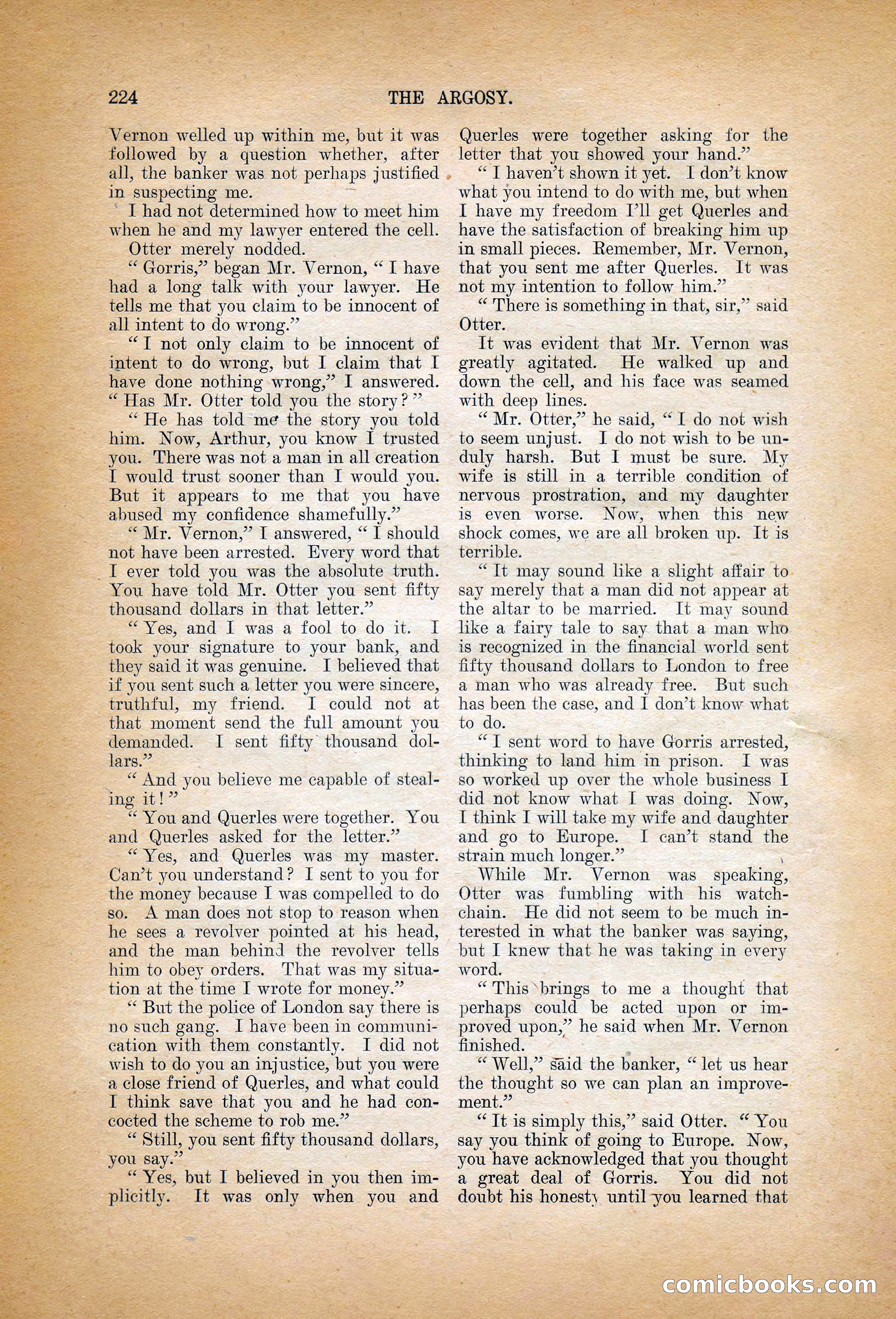 The Argosy, January 1906 — page 42 of 230