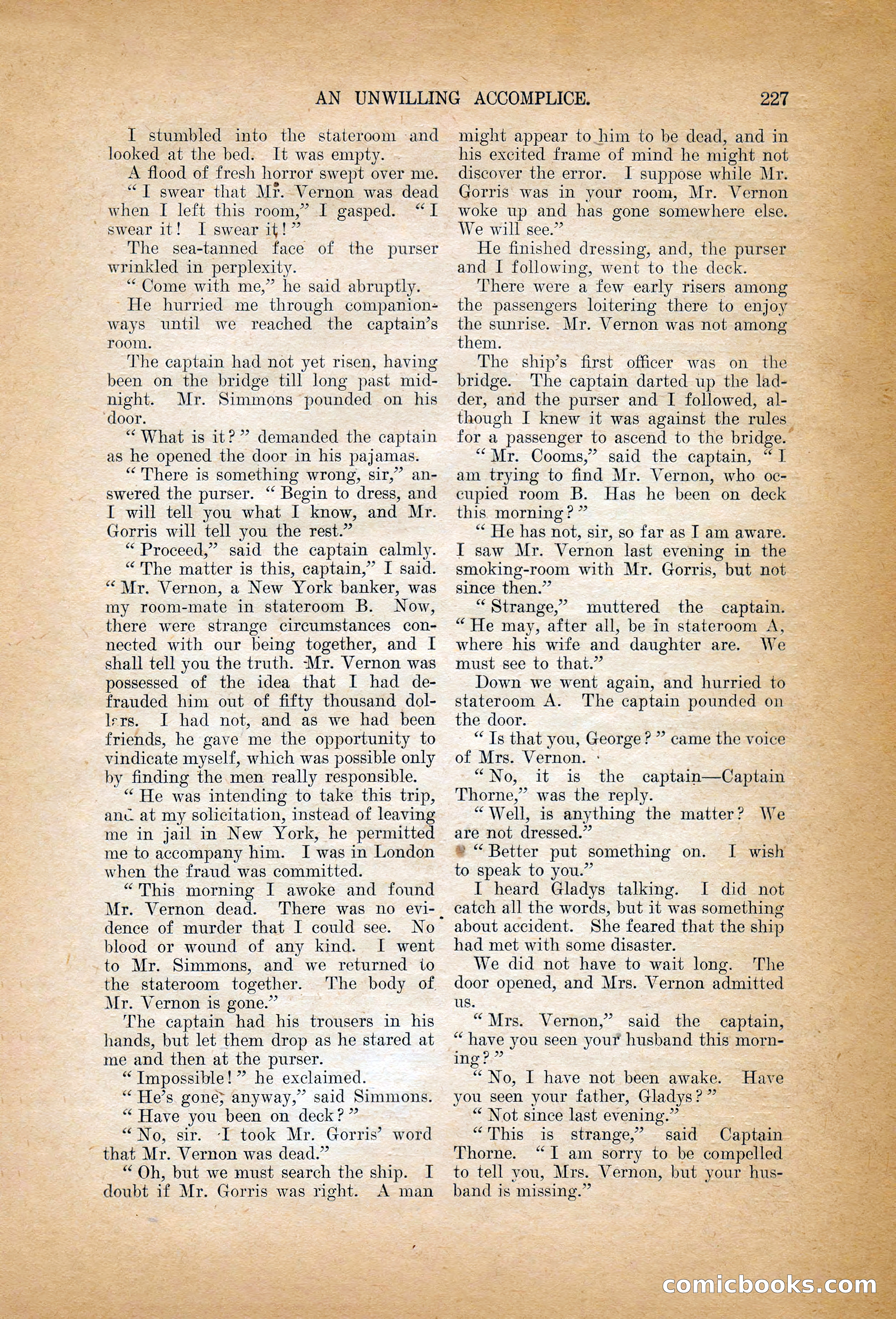 The Argosy, January 1906 — page 45 of 230