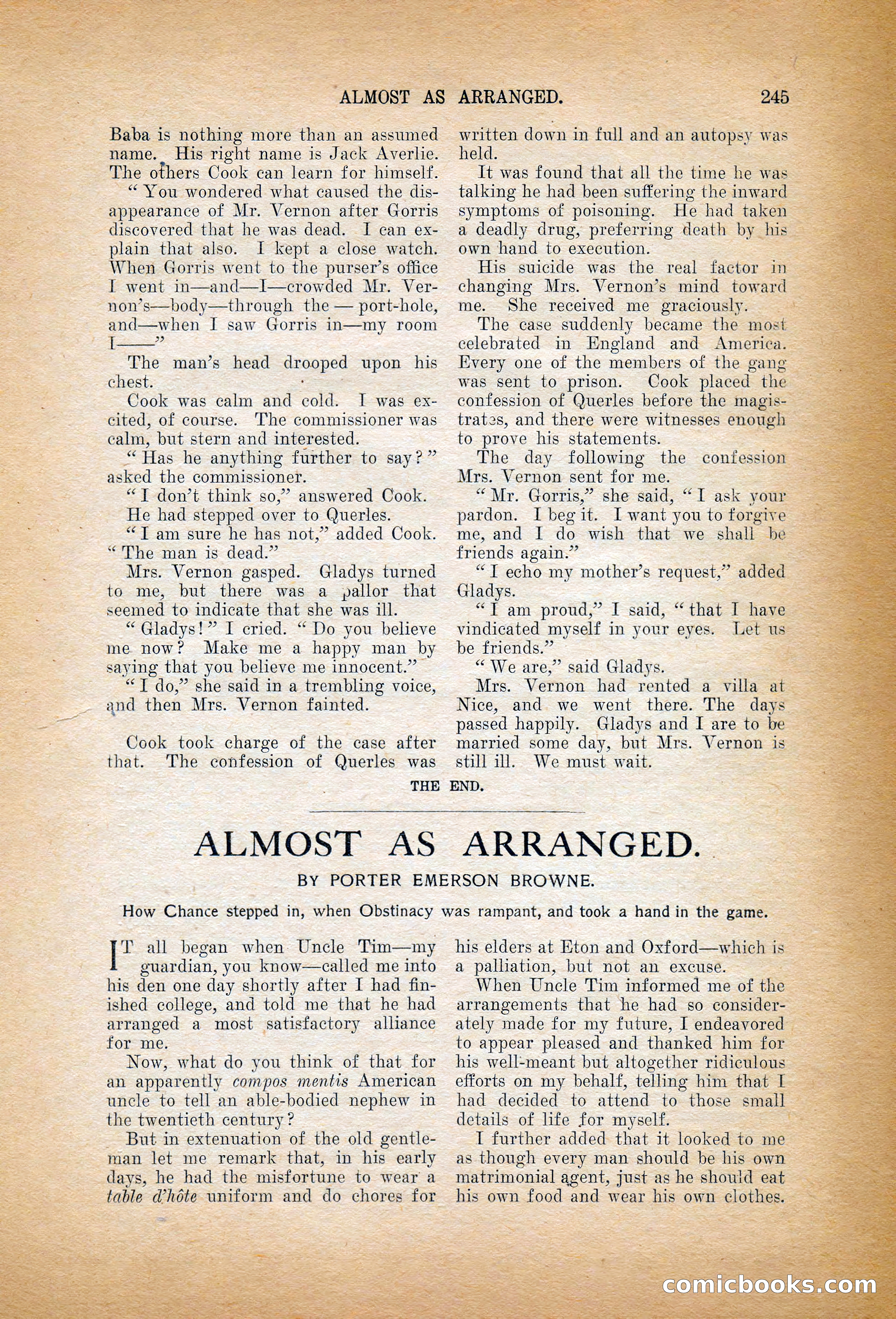 The Argosy, January 1906 — page 63 of 230