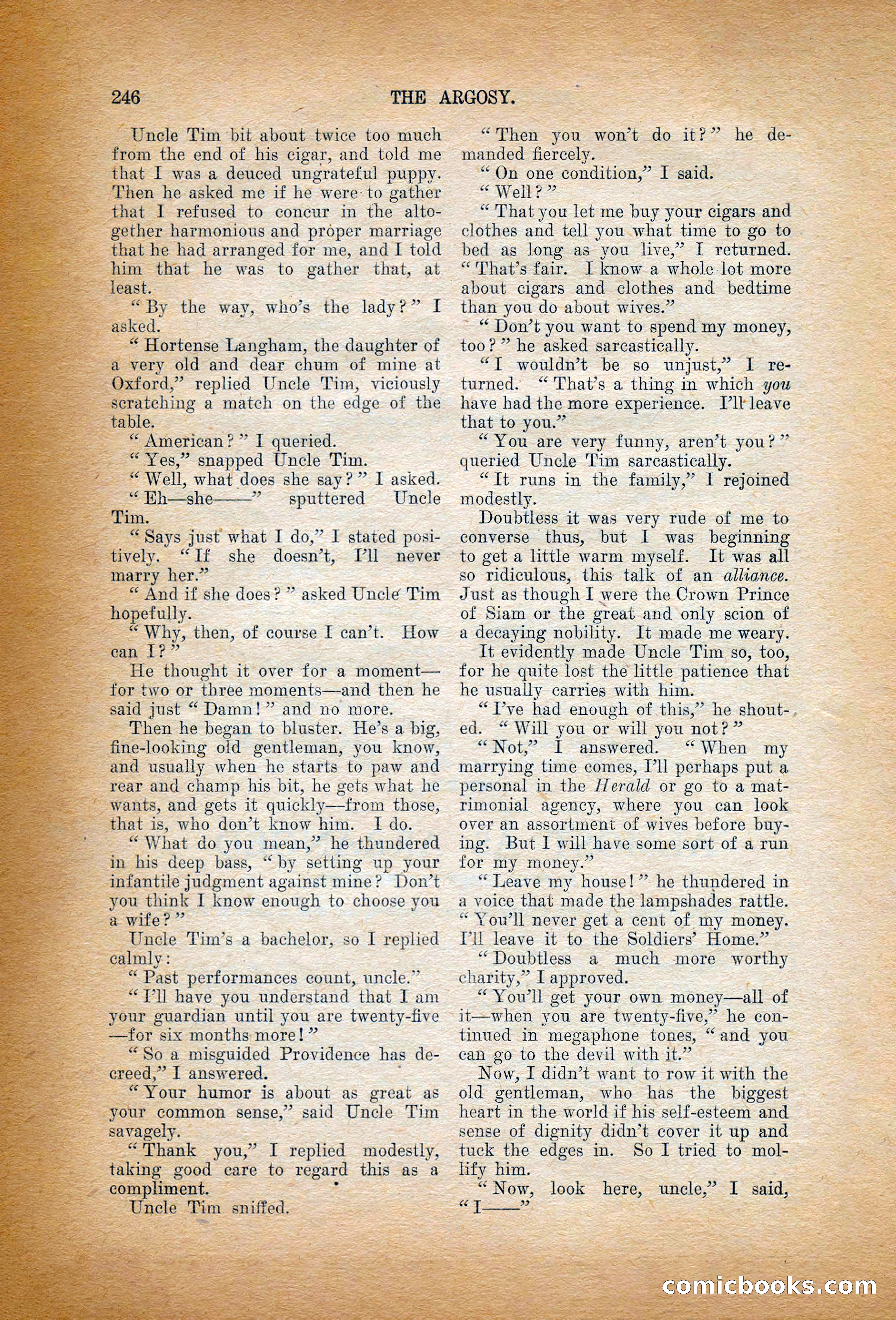 The Argosy, January 1906 — page 64 of 230