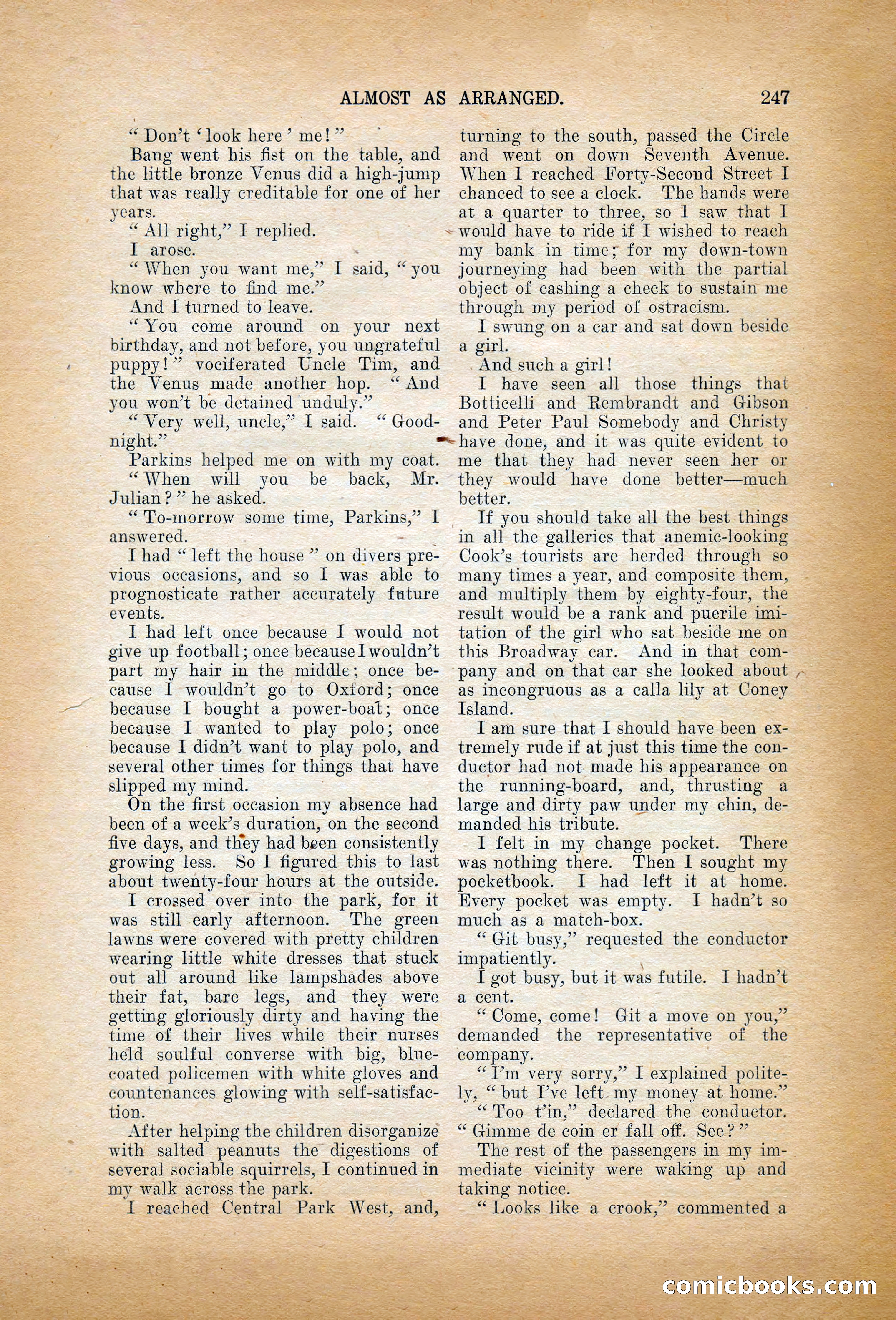 The Argosy, January 1906 — page 65 of 230