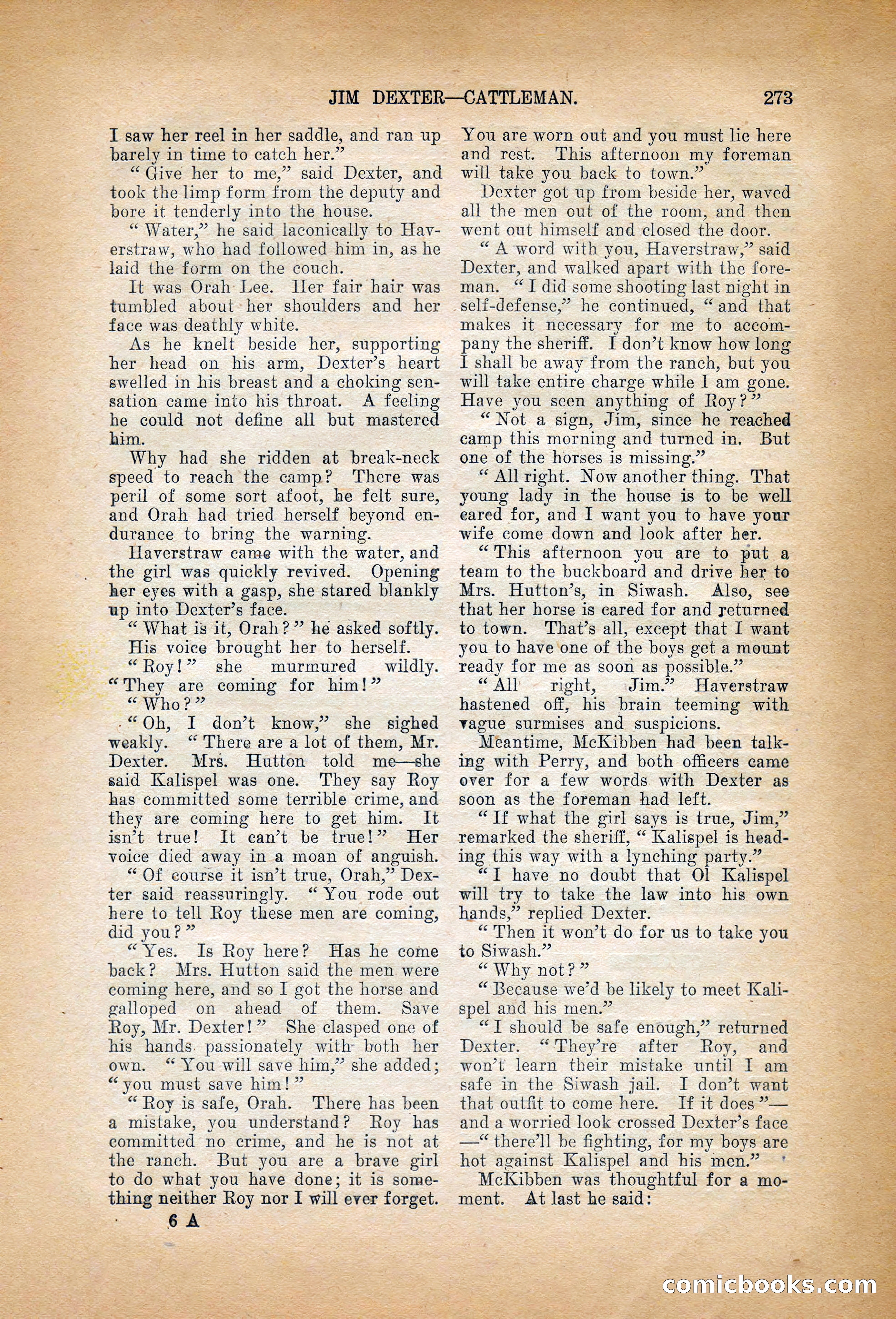 The Argosy, January 1906 — page 91 of 230