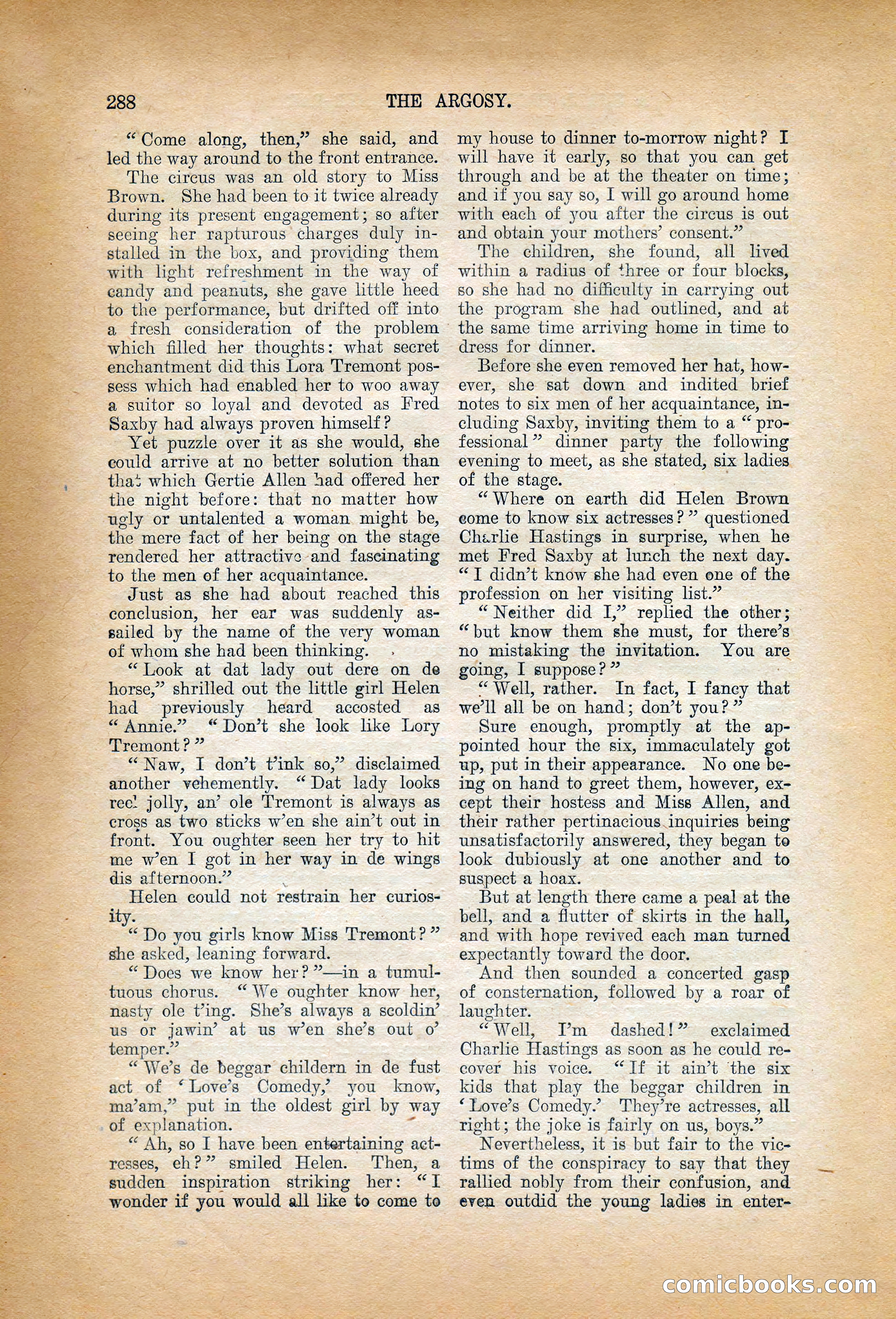 The Argosy, January 1906 — page 106 of 230