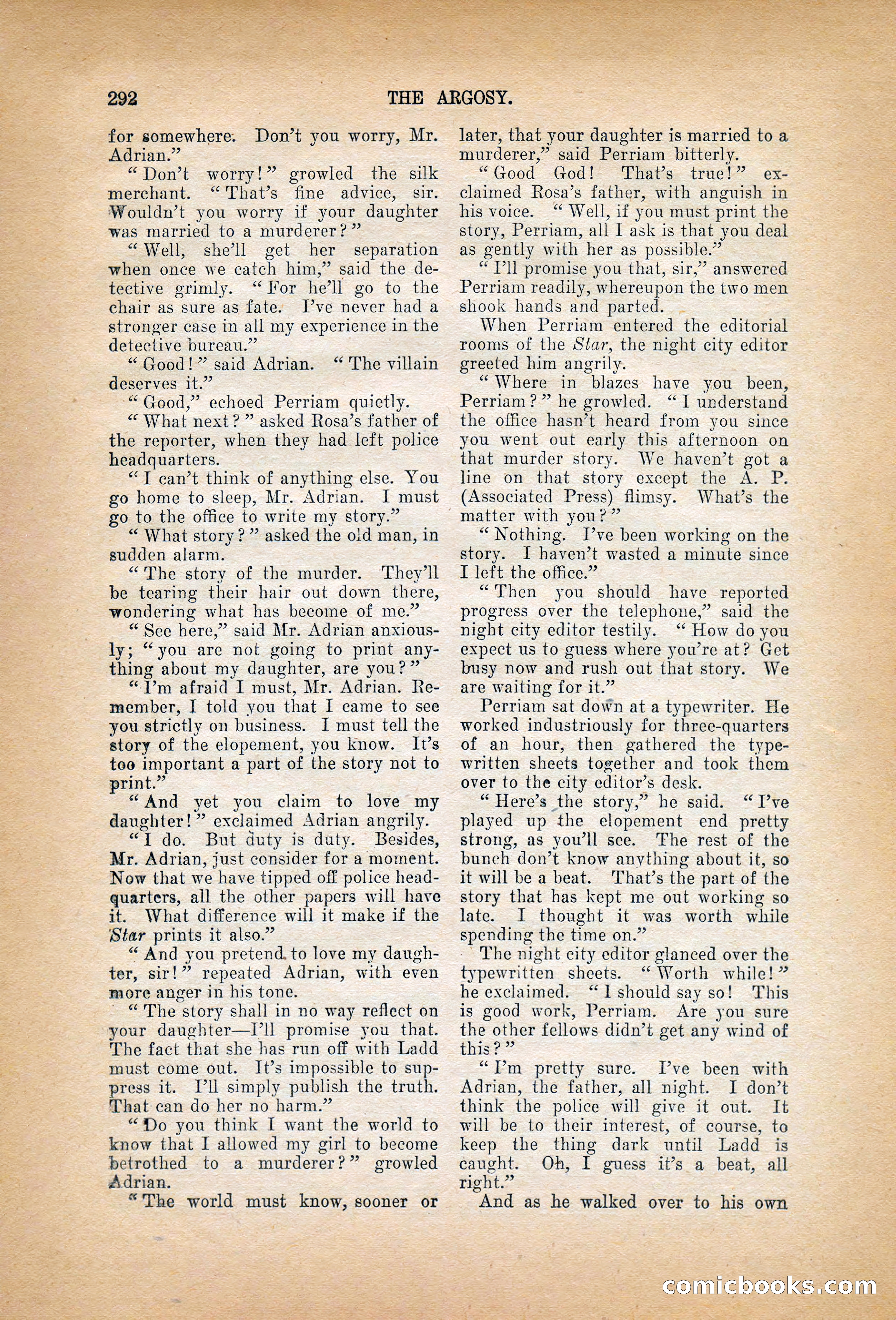 The Argosy, January 1906 — page 110 of 230