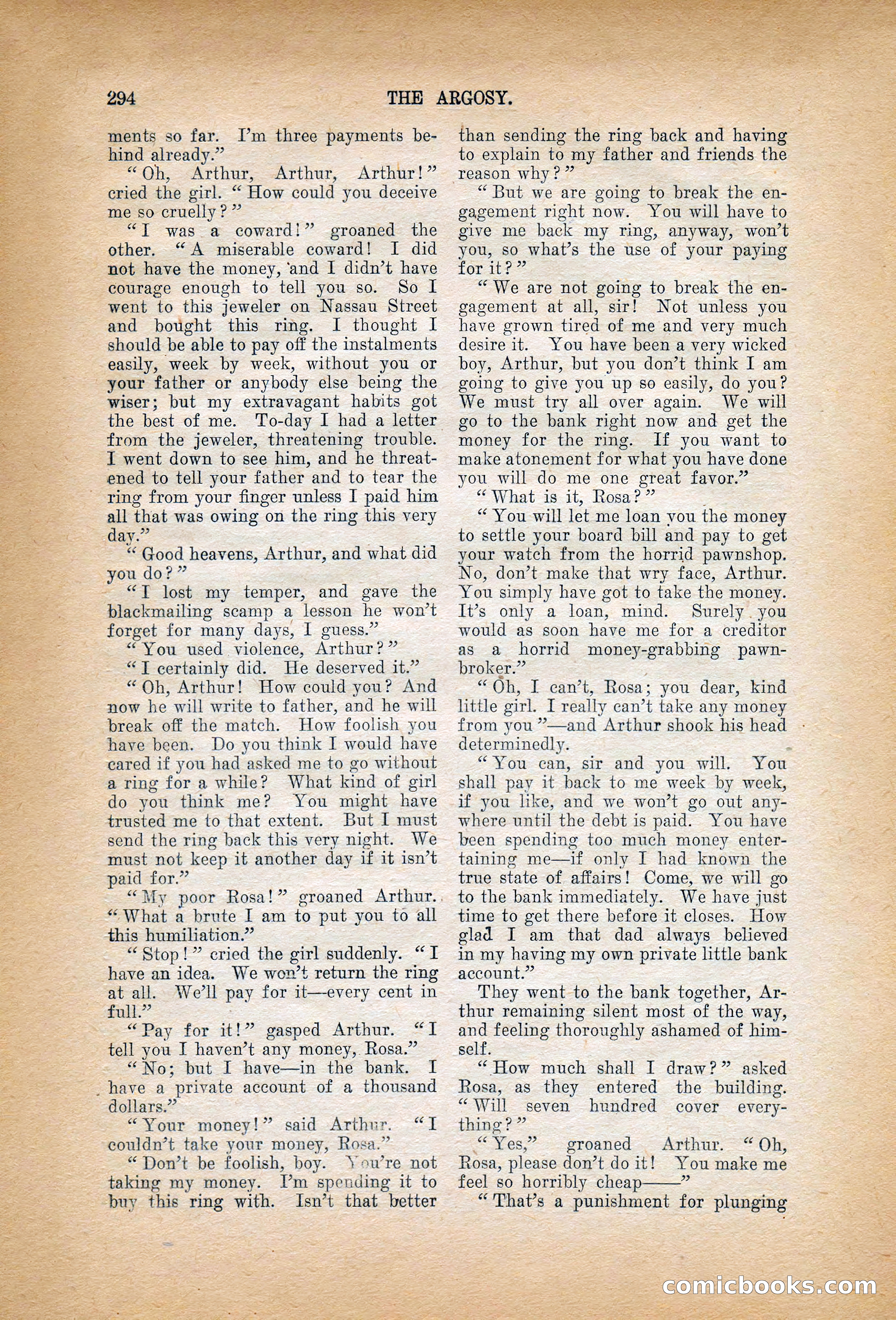 The Argosy, January 1906 — page 112 of 230