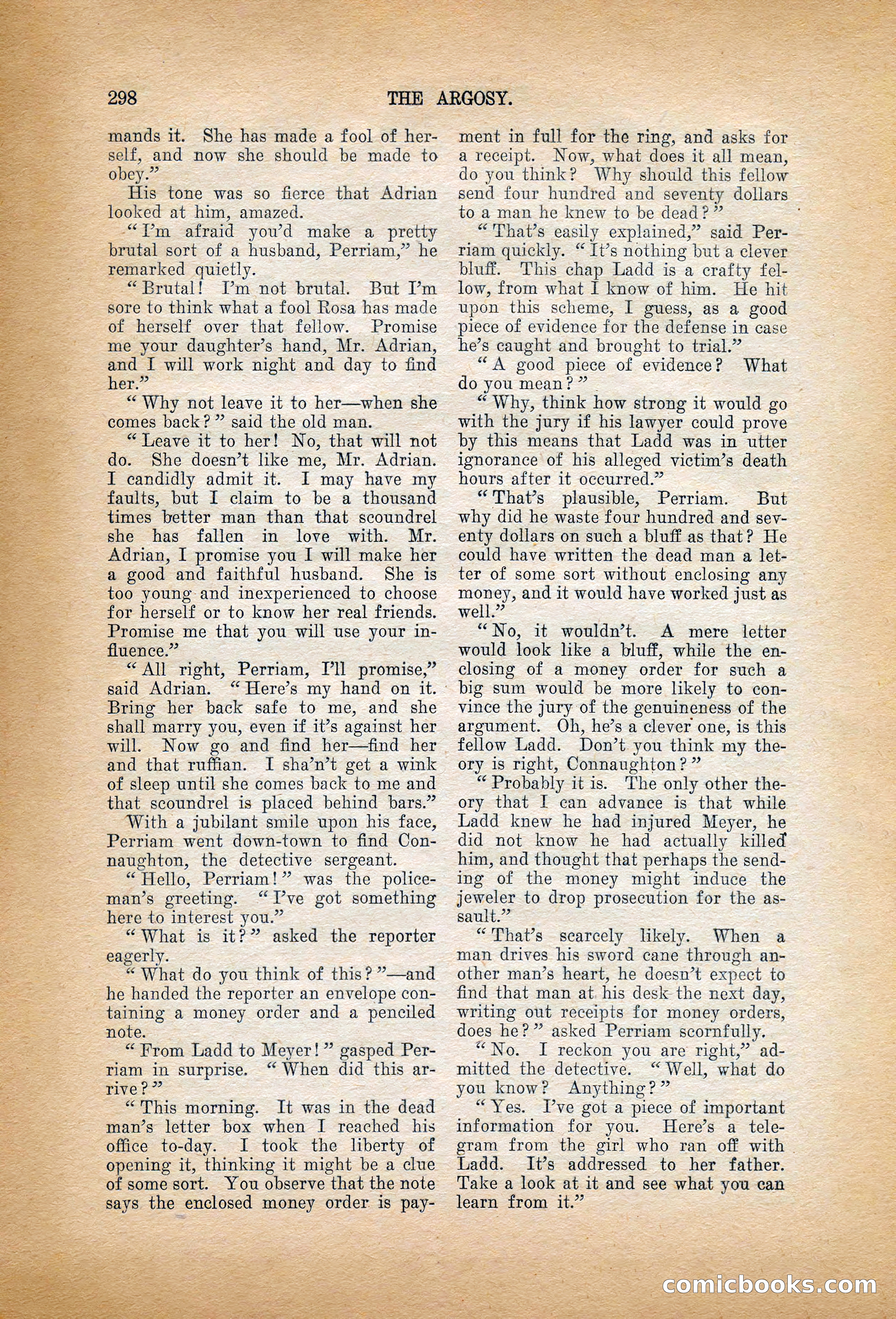 The Argosy, January 1906 — page 116 of 230