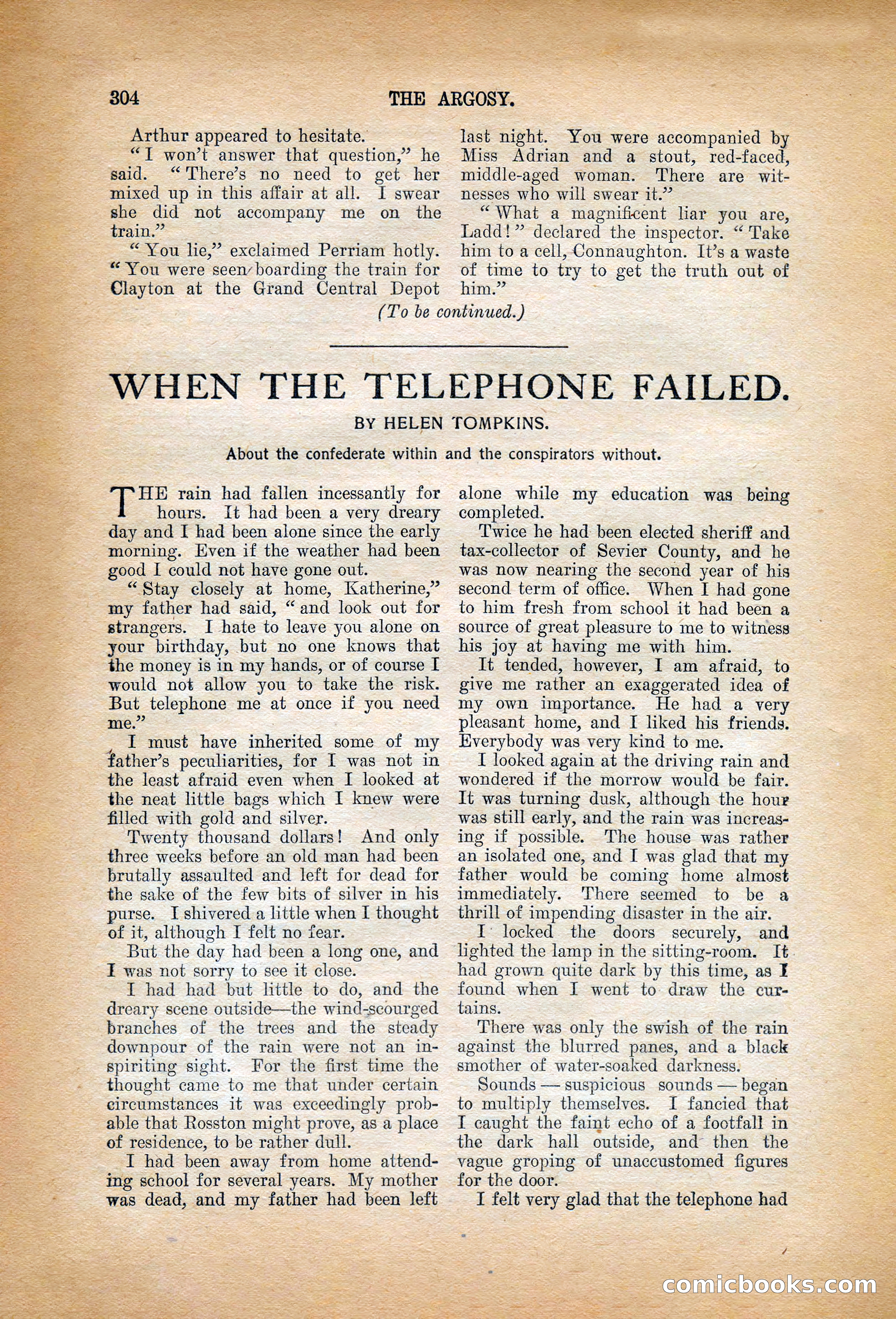 The Argosy, January 1906 — page 122 of 230
