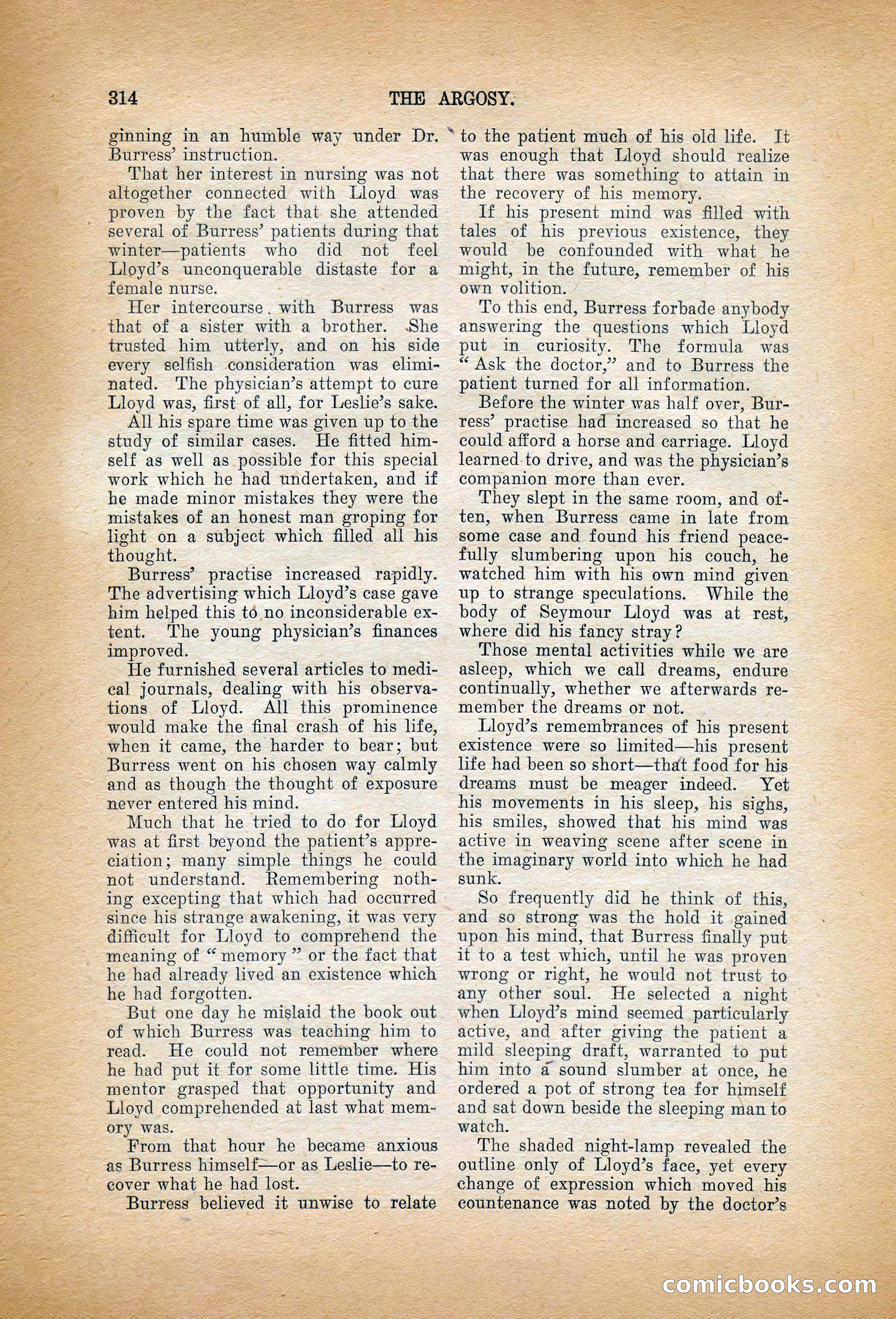 The Argosy, January 1906 — page 132 of 230