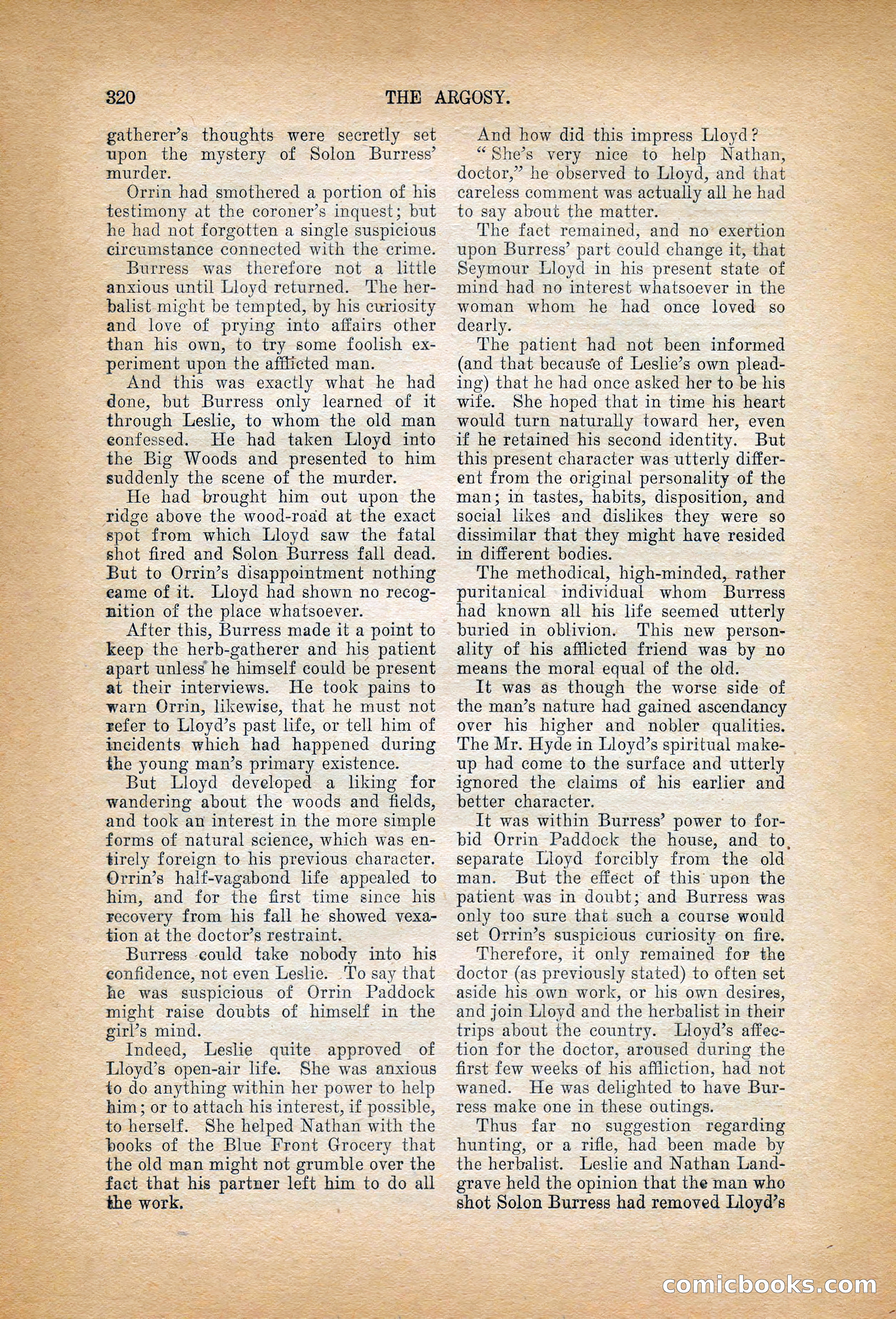 The Argosy, January 1906 — page 138 of 230