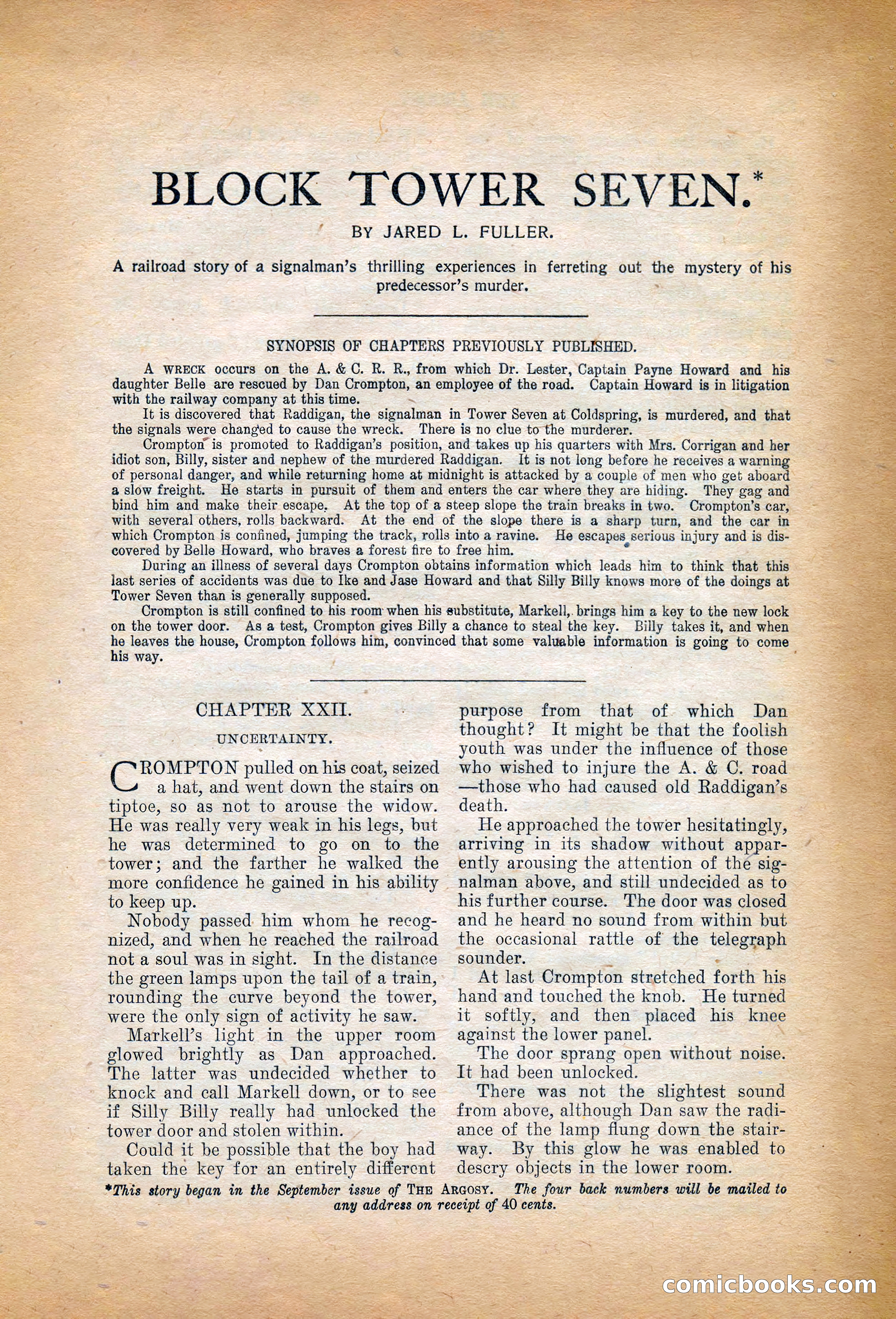 The Argosy, January 1906 — page 145 of 230