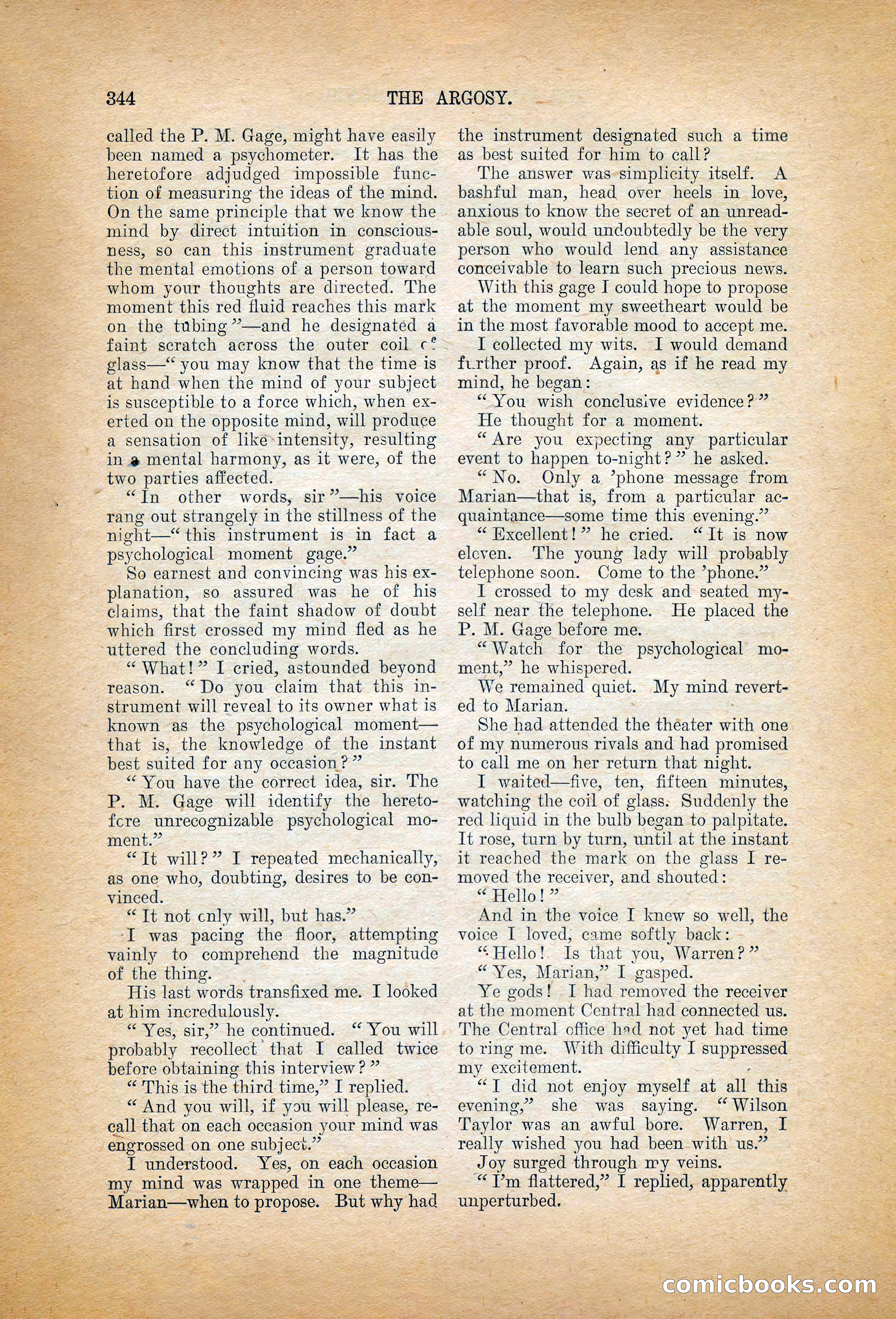 The Argosy, January 1906 — page 162 of 230