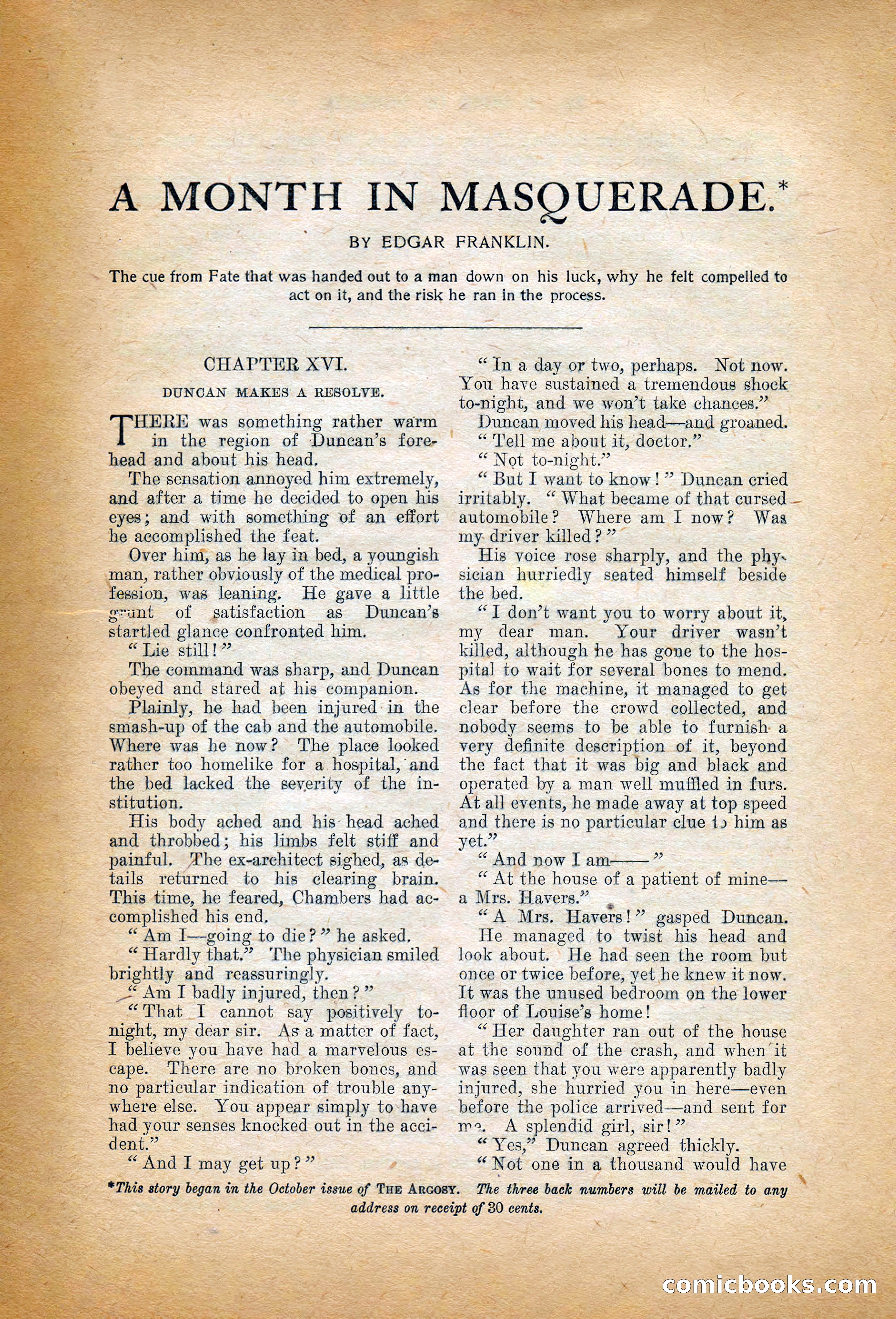 The Argosy, January 1906 — page 164 of 230