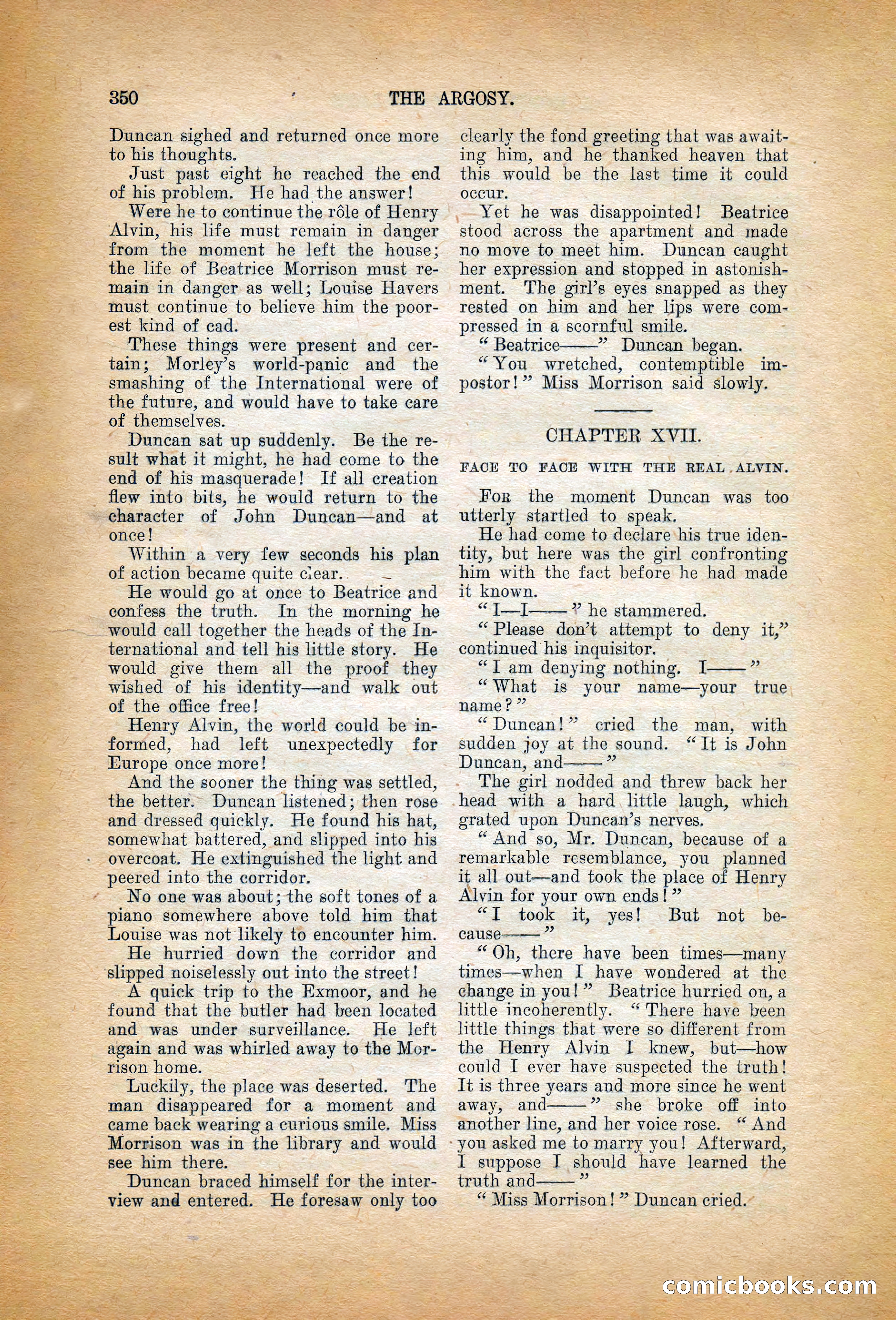 The Argosy, January 1906 — page 168 of 230