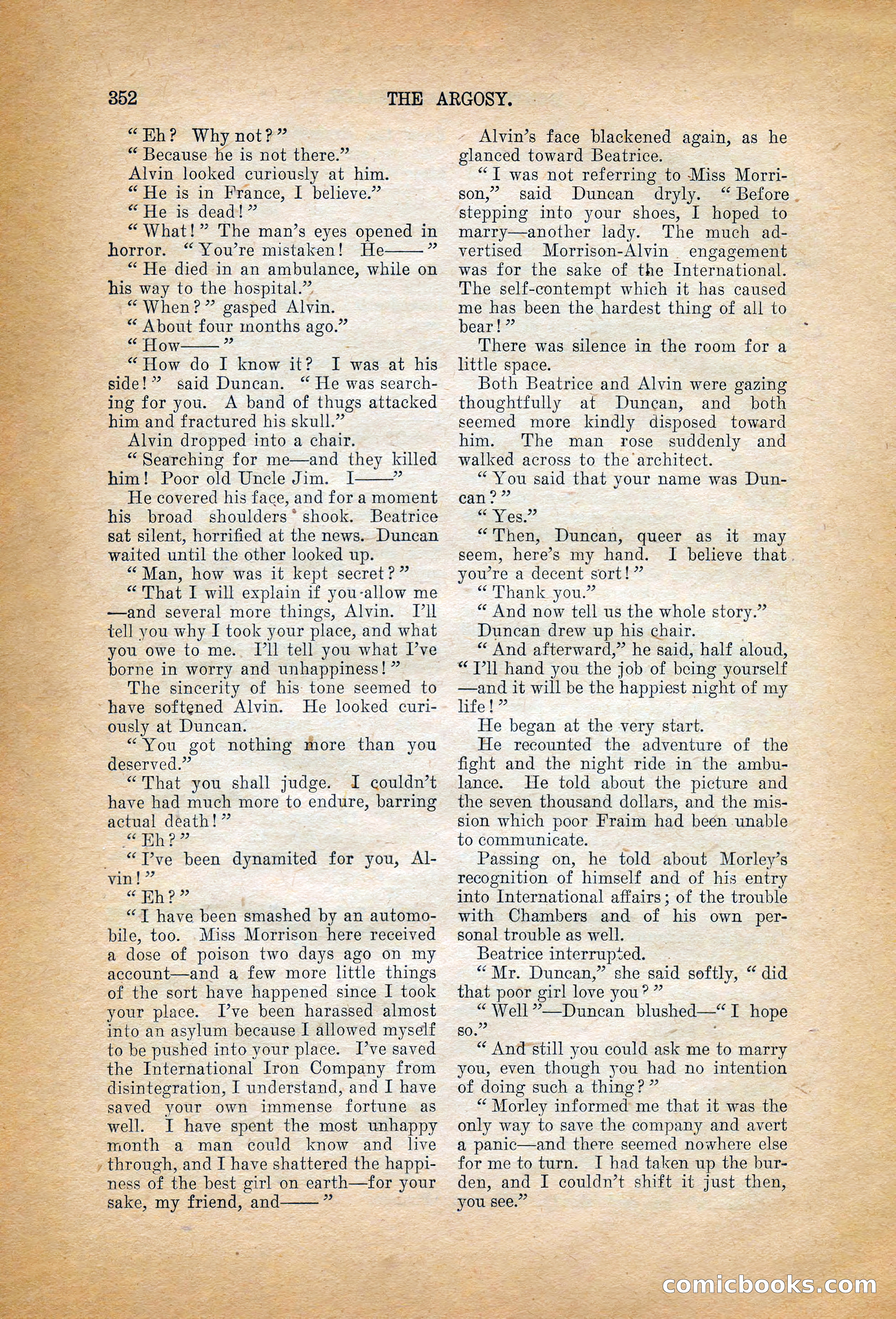 The Argosy, January 1906 — page 170 of 230