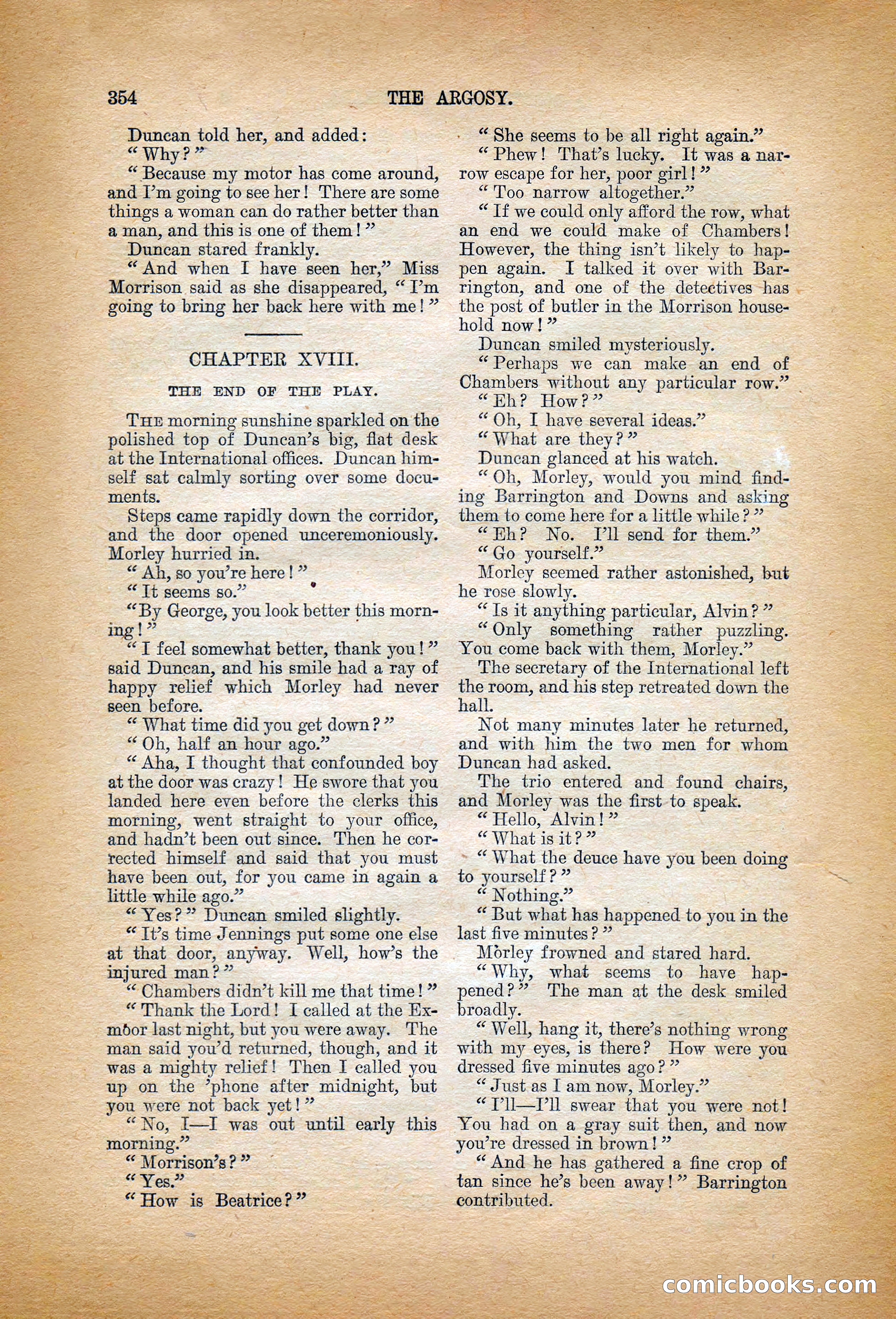 The Argosy, January 1906 — page 172 of 230