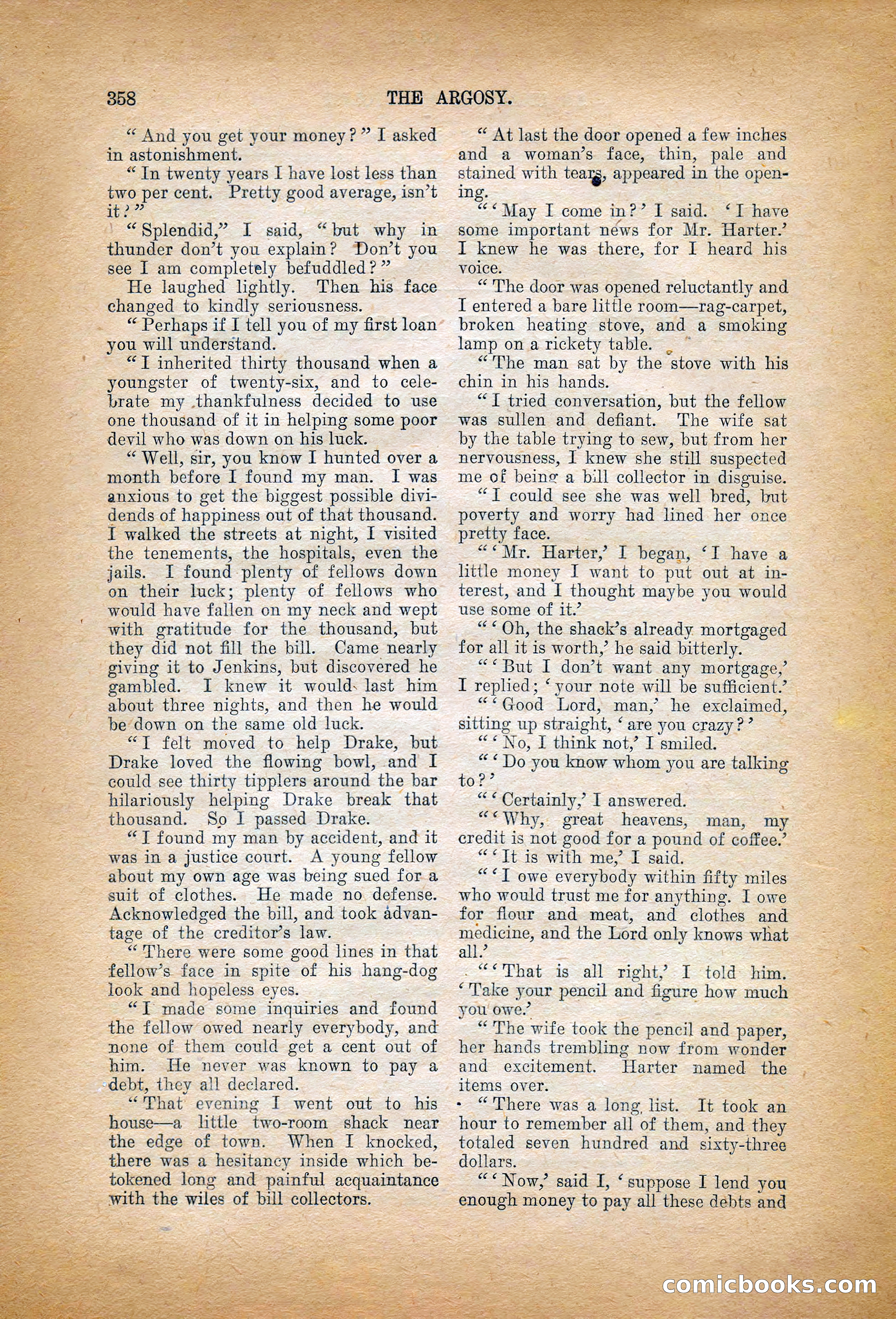 The Argosy, January 1906 — page 176 of 230