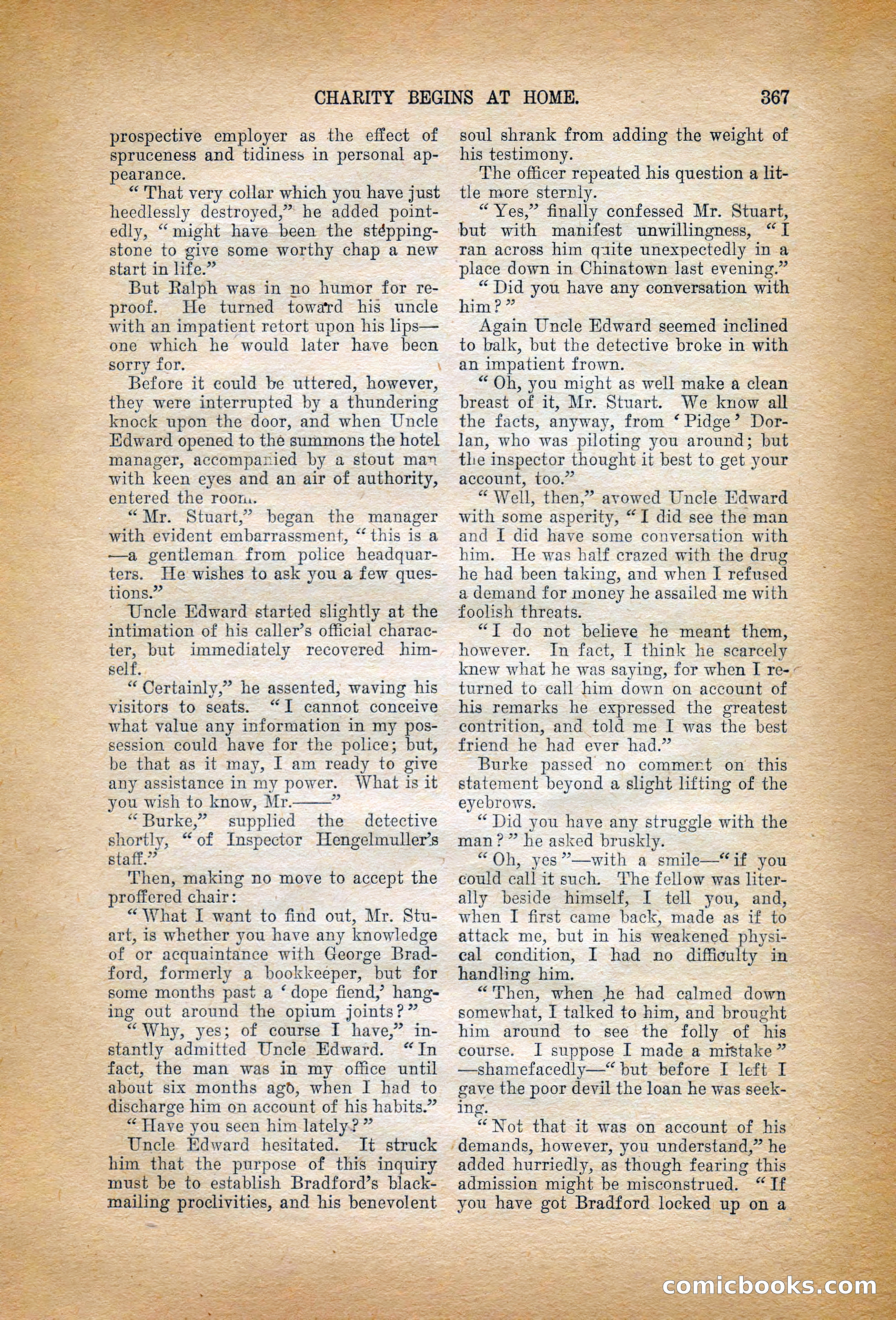 The Argosy, January 1906 — page 185 of 230