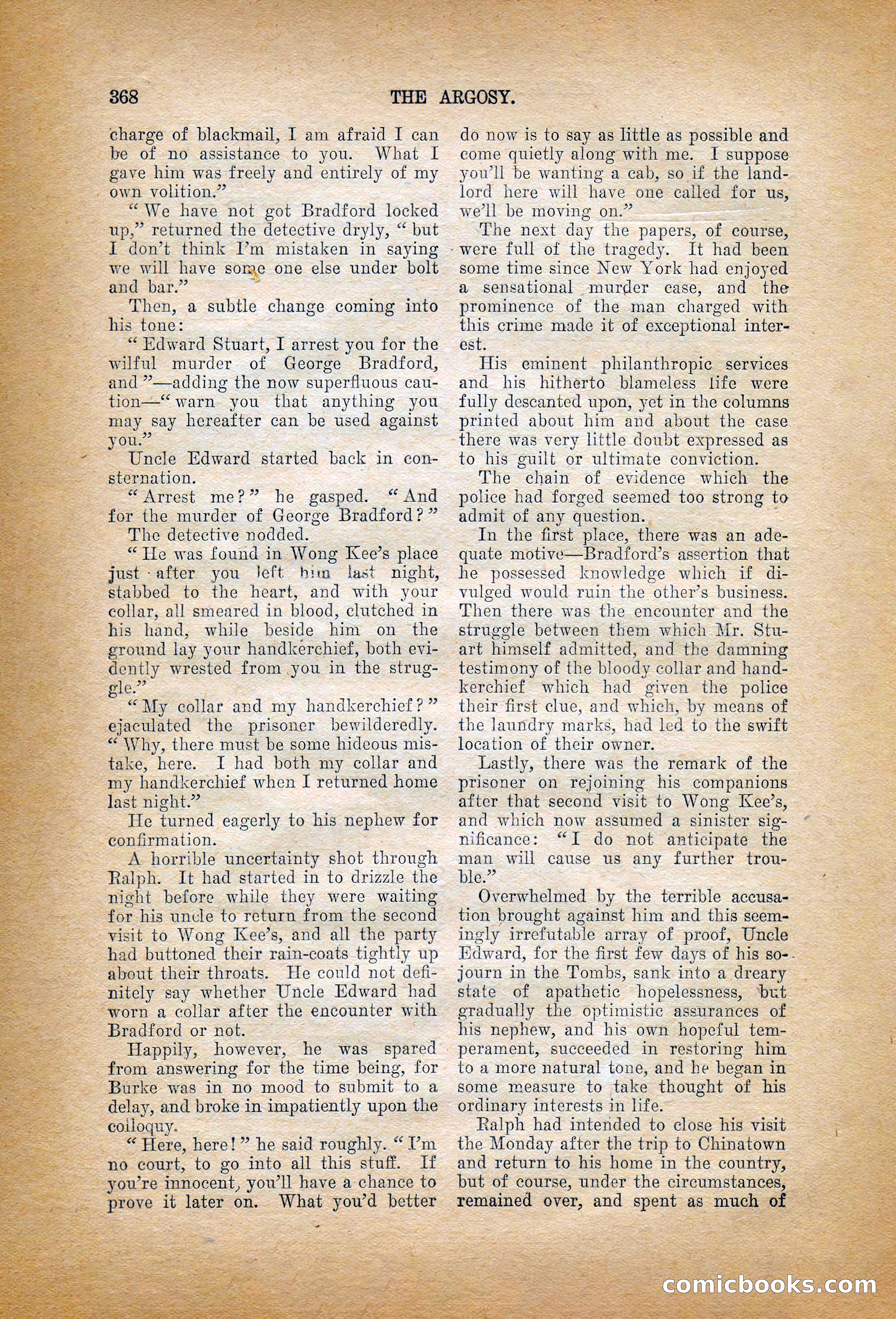 The Argosy, January 1906 — page 186 of 230