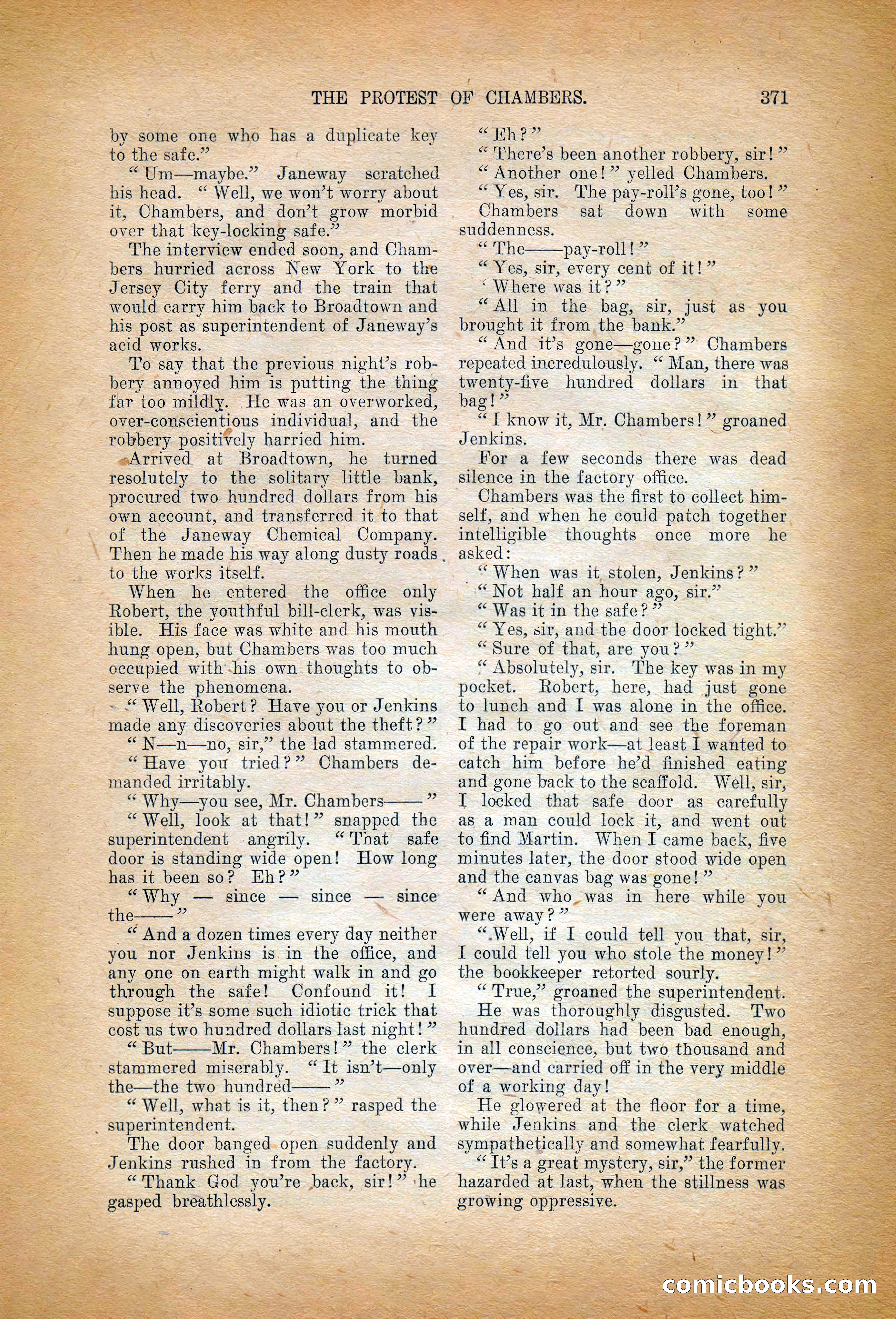 The Argosy, January 1906 — page 189 of 230