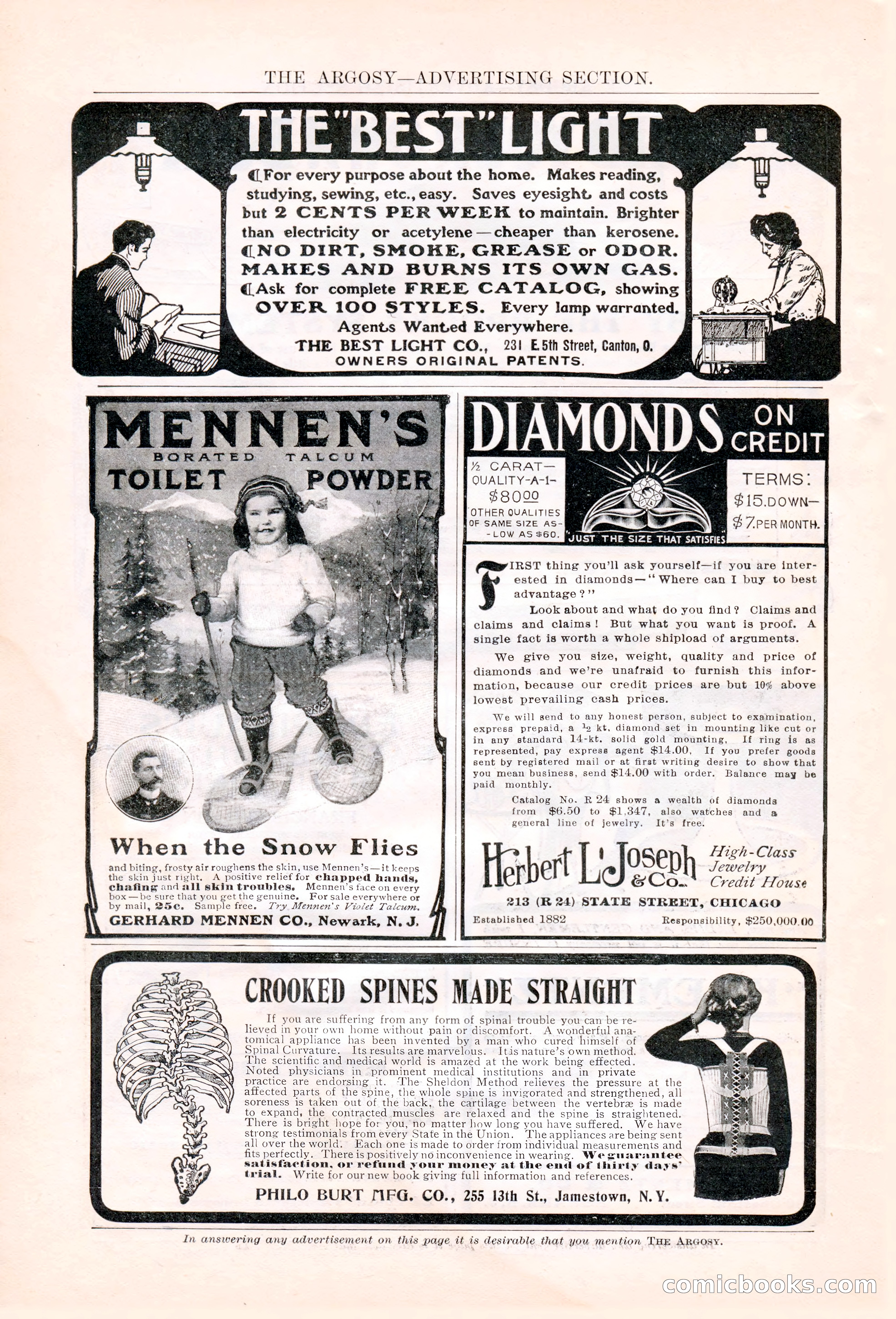 The Argosy, January 1906 — page 216 of 230