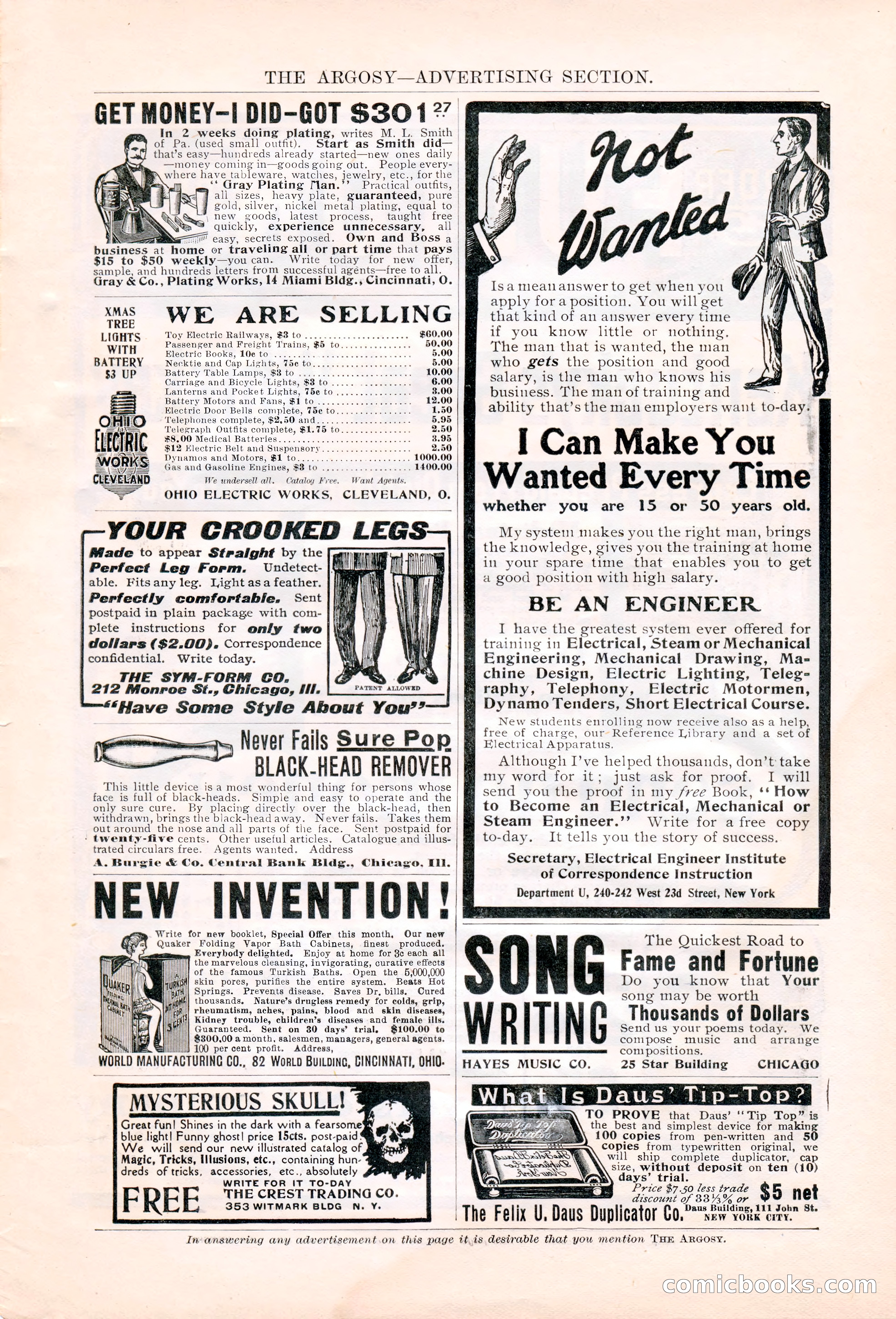 The Argosy, January 1906 — page 225 of 230