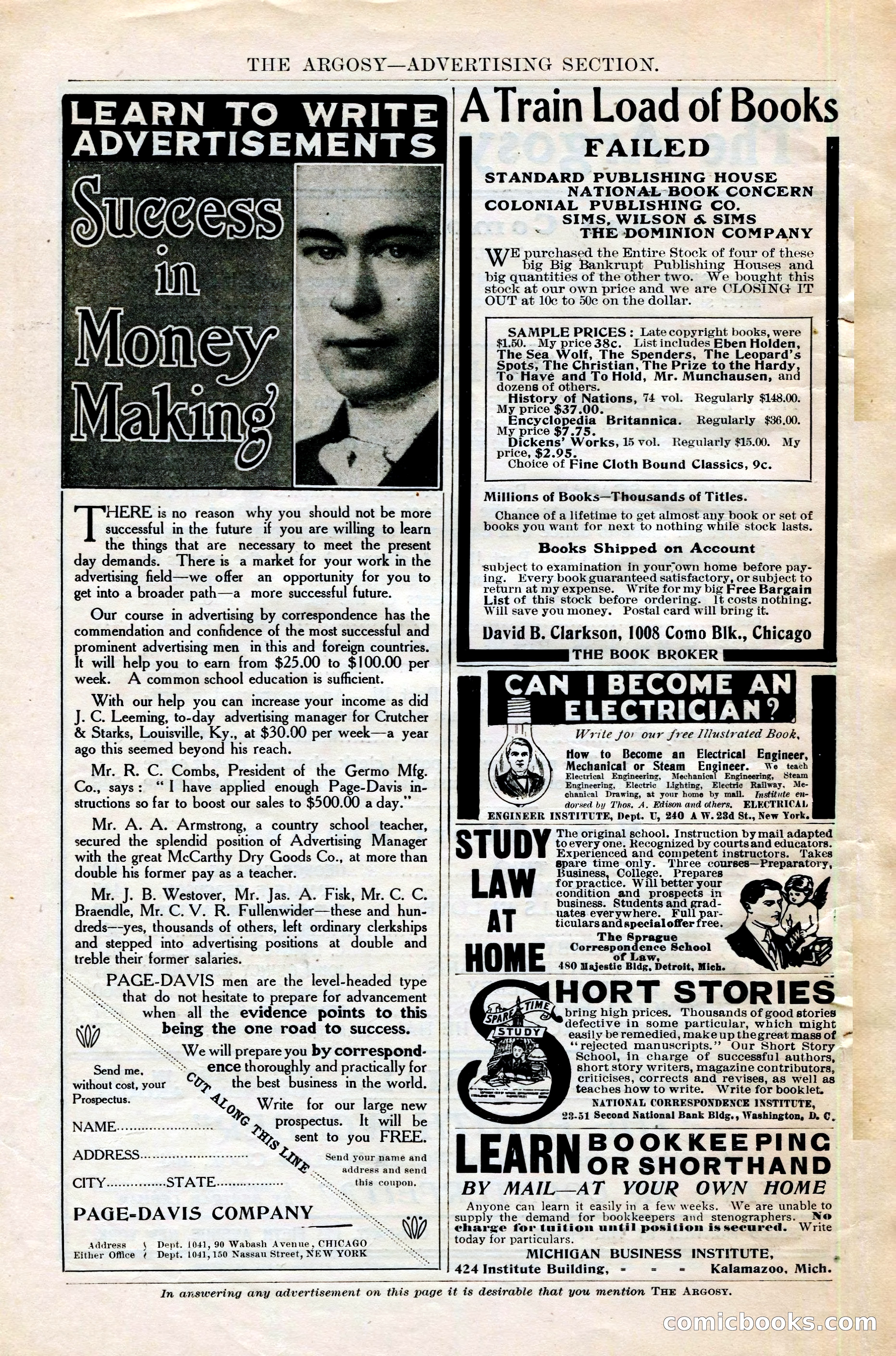 The Argosy, October 1906 — page 6 of 248
